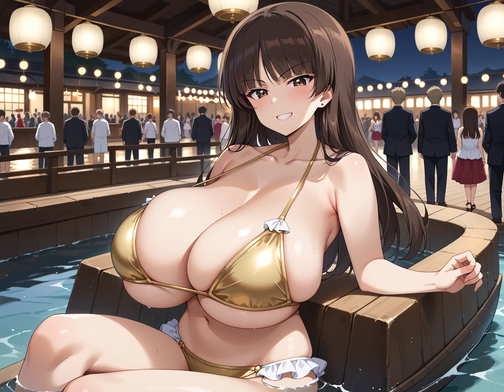 【「爆乳・超乳」AIエロ画像（イラスト・アニメ・二次元風）5621枚まとめ！(172ページ目)のエロ画像1枚目