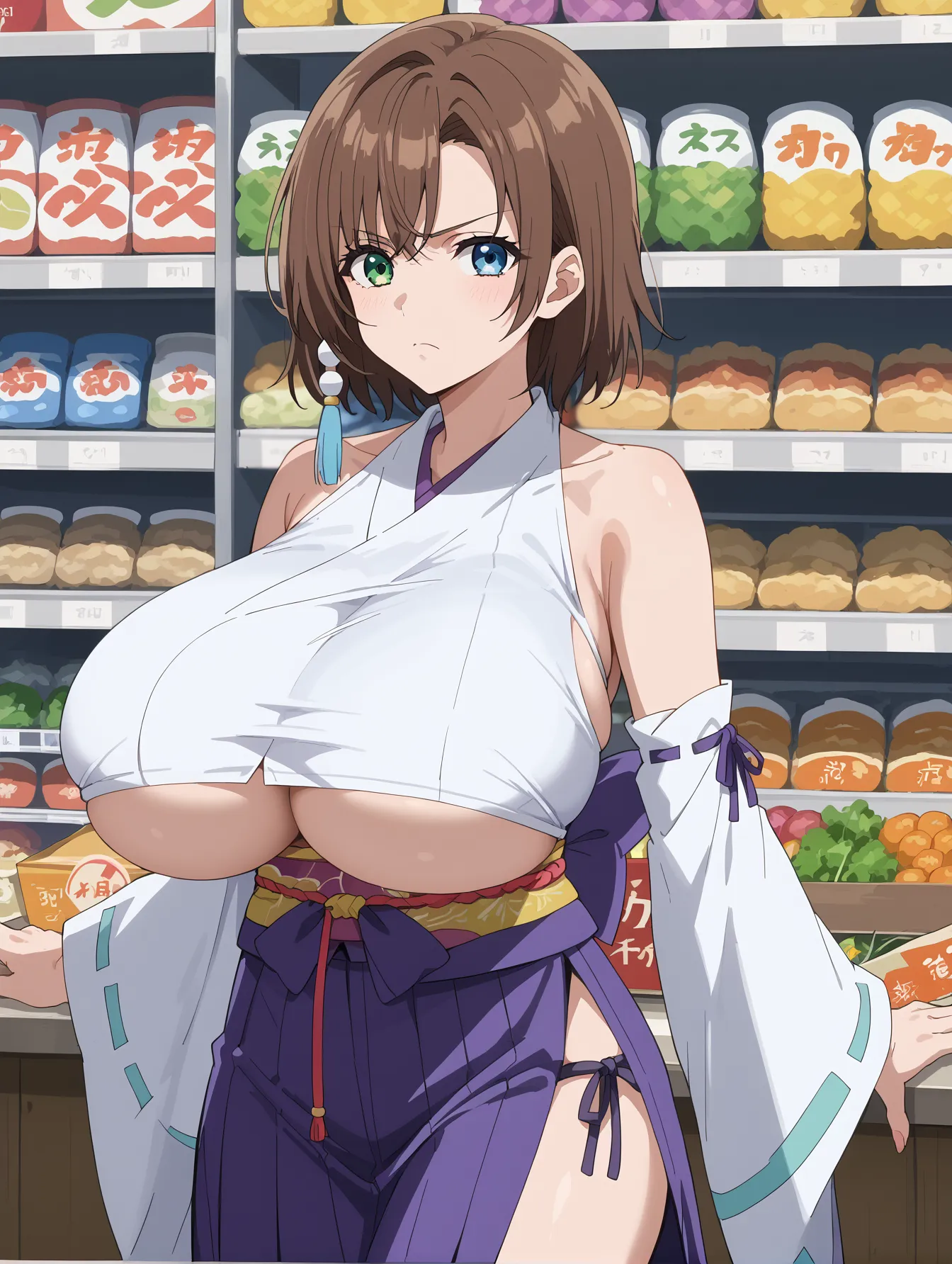 【「爆乳・超乳」AIエロ画像（イラスト・アニメ・二次元風）5621枚まとめ！(171ページ目)のエロ画像27枚目