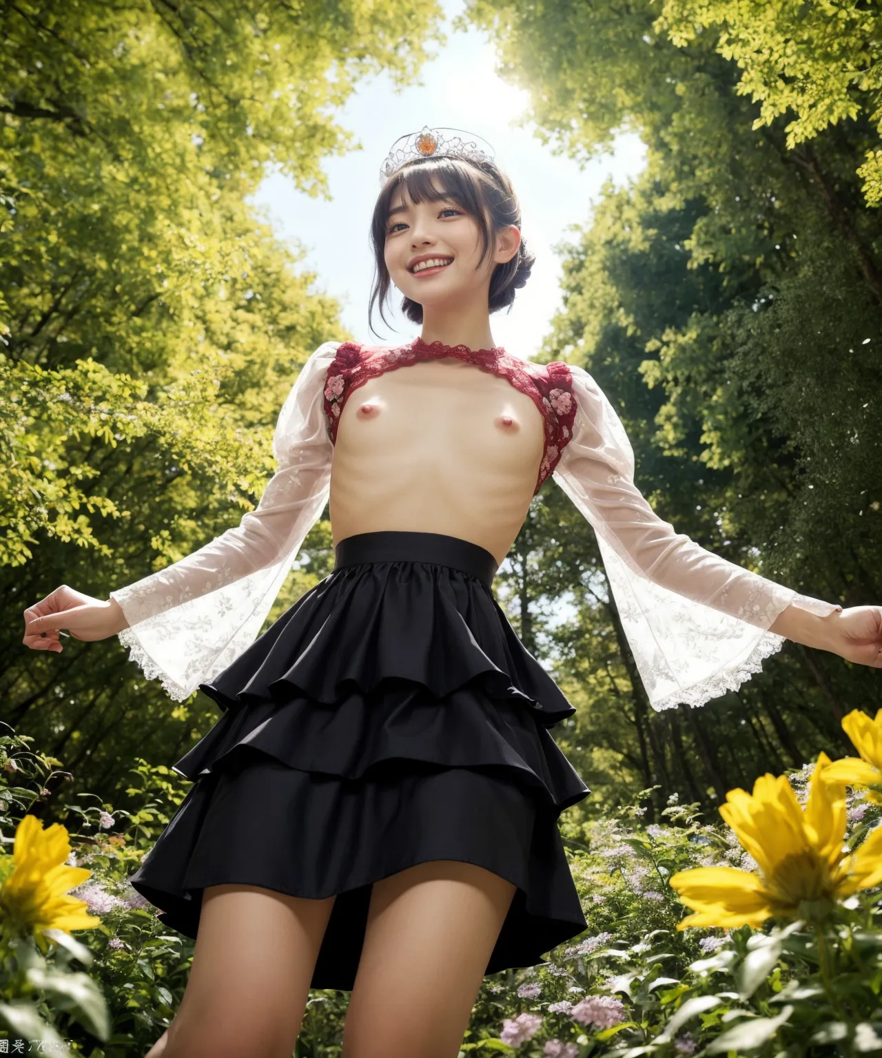 【「貧乳」AIエロ画像（リアル・実写・フォト風）21896枚まとめ！(667ページ目)のエロ画像2枚目