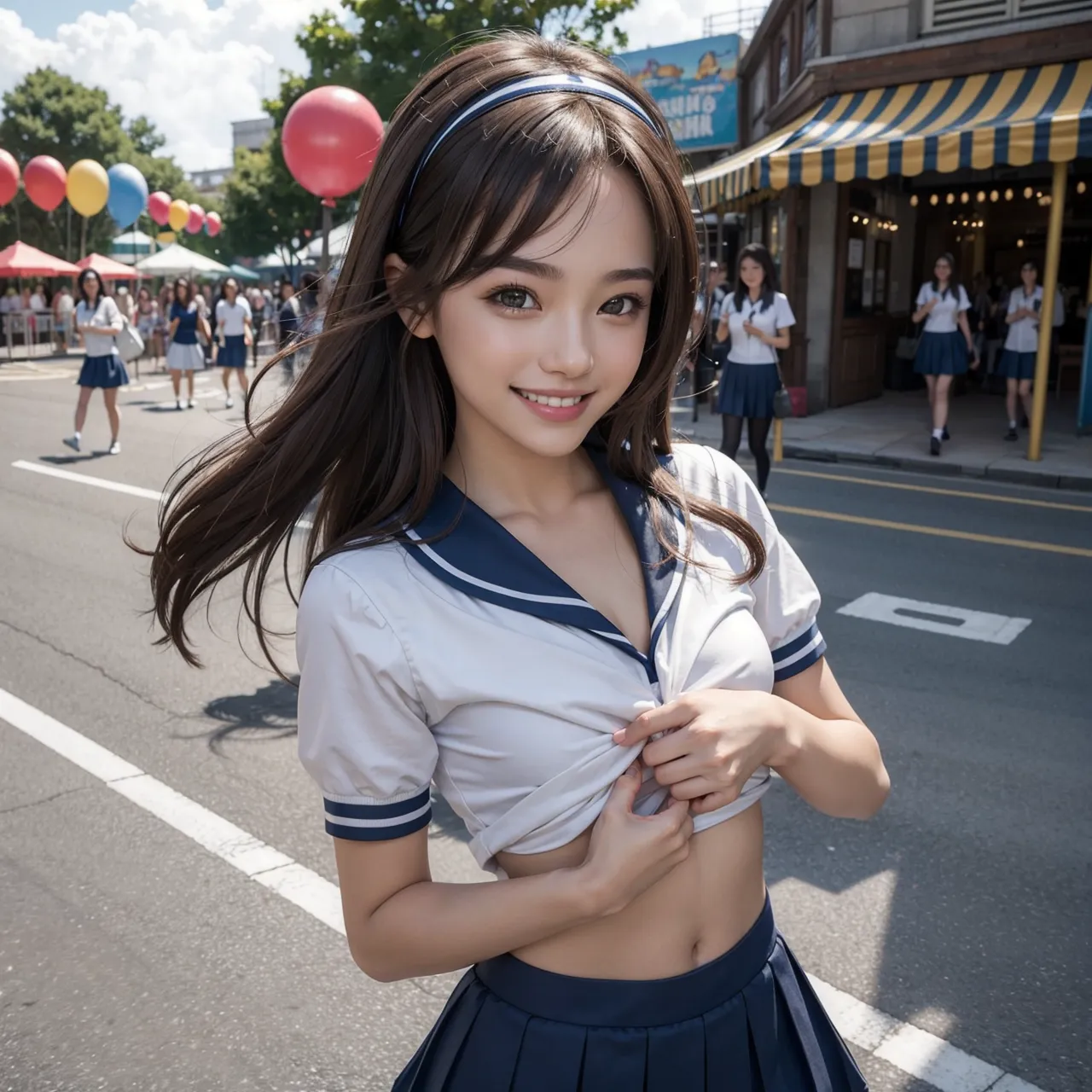【「貧乳」AIエロ画像（リアル・実写・フォト風）21896枚まとめ！(666ページ目)のエロ画像9枚目