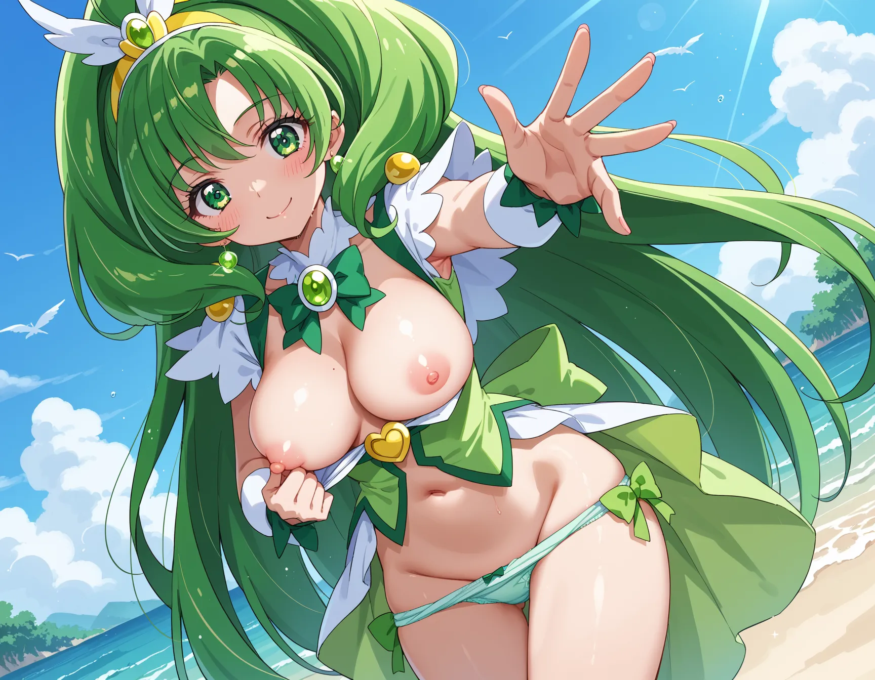 【「下着（ブラジャー・パンティ）」AIエロ画像（イラスト・アニメ・二次元風）15996枚まとめ！(486ページ目)のエロ画像18枚目