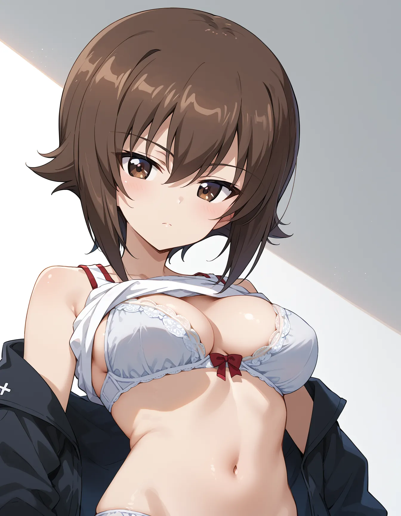 【「下着（ブラジャー・パンティ）」AIエロ画像（イラスト・アニメ・二次元風）15996枚まとめ！(485ページ目)のエロ画像22枚目