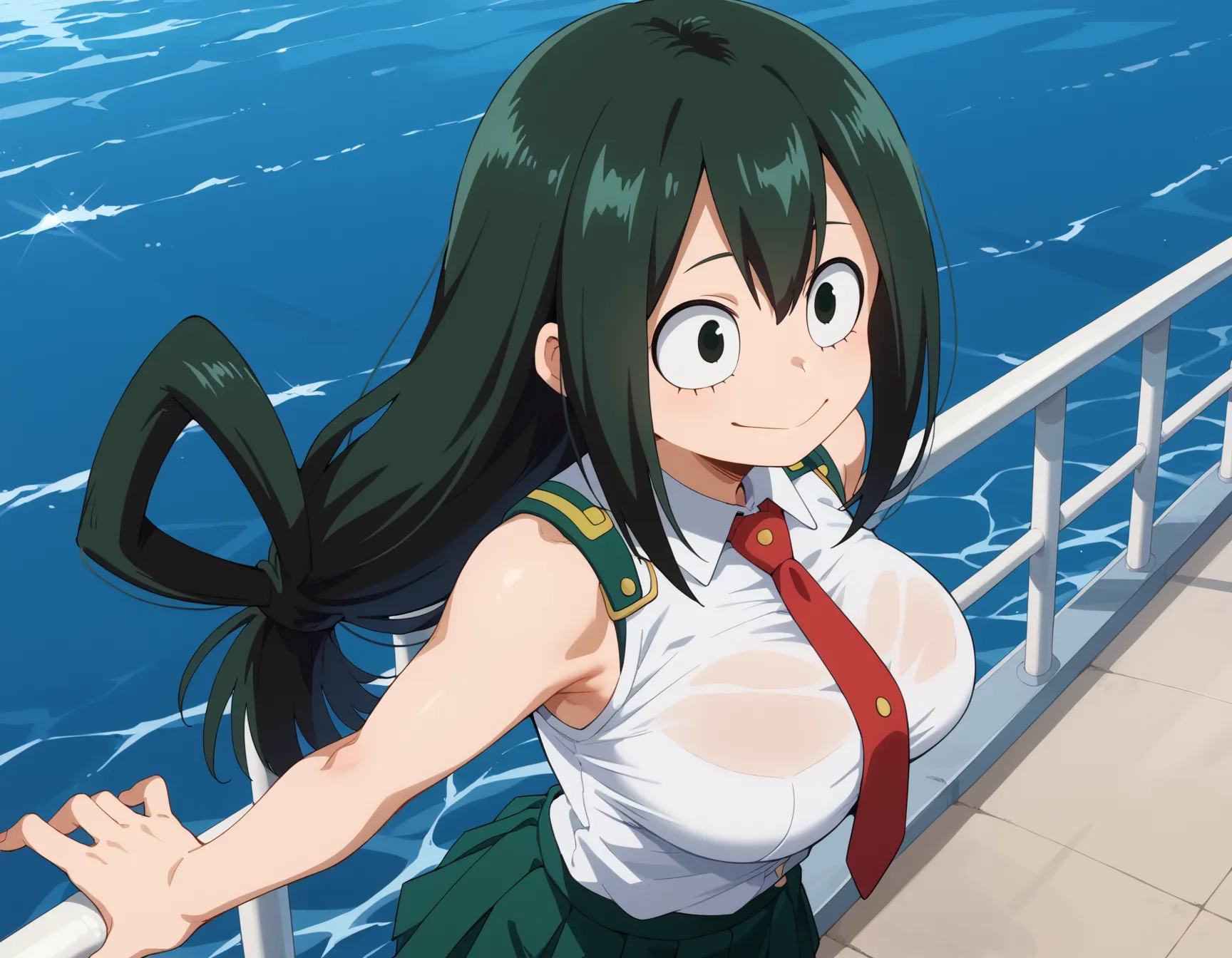 【「学制服」AIエロ画像（イラスト・アニメ・二次元風）4855枚まとめ！(147ページ目)のエロ画像16枚目