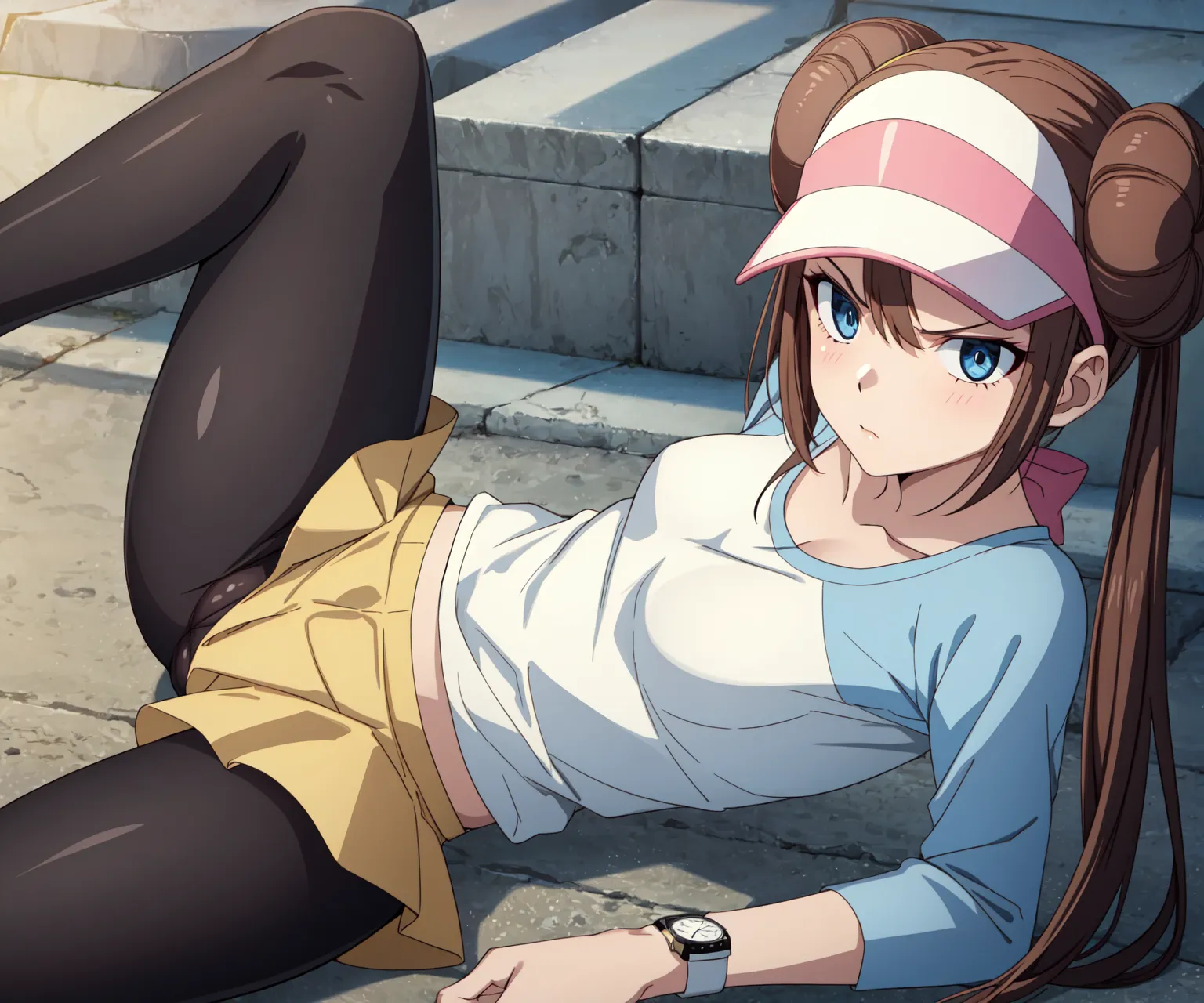 【「おまんこ×パンスト」AIエロ画像（イラスト・アニメ・二次元風）218枚まとめ！(7ページ目)のエロ画像26枚目