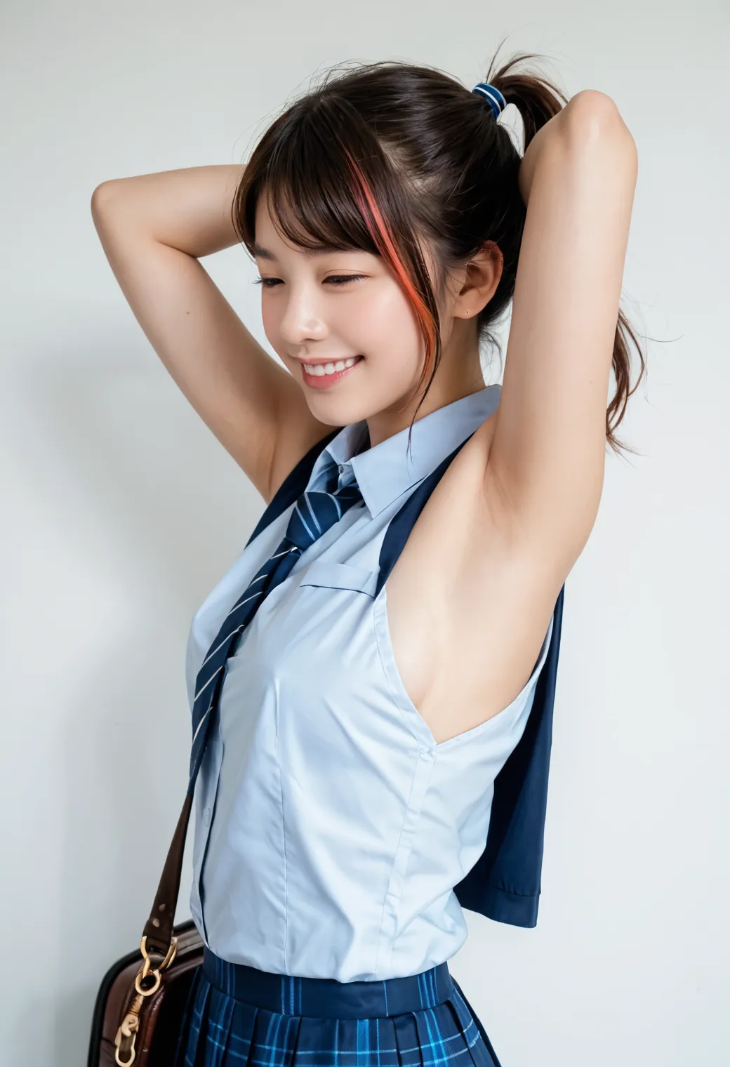 【「腋・脇×下着（ブラジャー・パンティ）」AIエロ画像（リアル・実写・フォト風）588枚まとめ！(18ページ目)のエロ画像20枚目