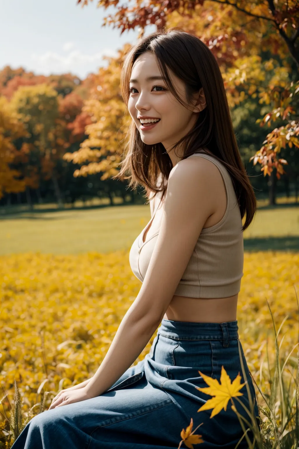 【「貧乳」AIエロ画像（リアル・実写・フォト風）21896枚まとめ！(661ページ目)のエロ画像2枚目