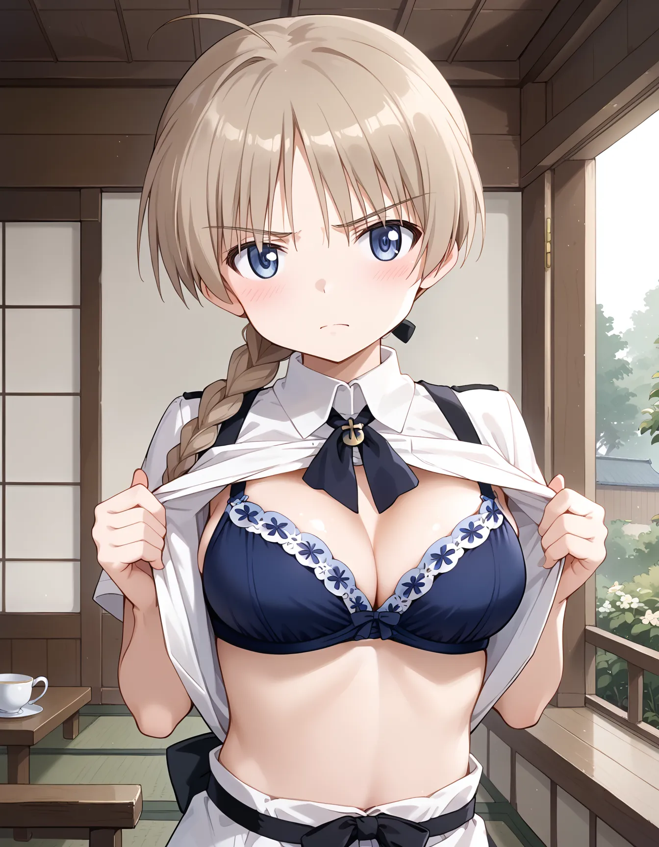 【「下着（ブラジャー・パンティ）」AIエロ画像（イラスト・アニメ・二次元風）15996枚まとめ！(482ページ目)のエロ画像12枚目