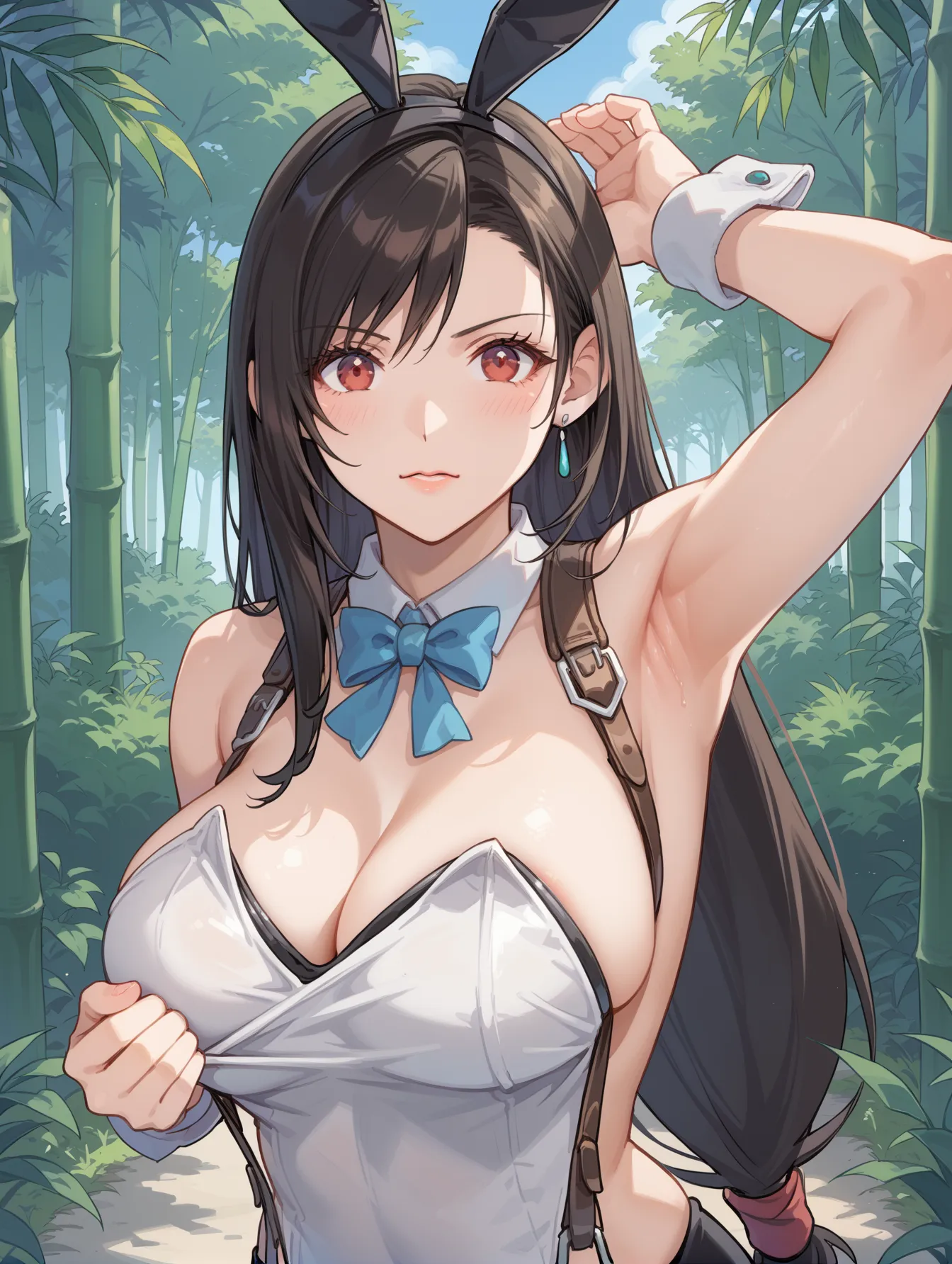 【「巨乳×バニーガール」AIエロ画像（イラスト・アニメ・二次元風）298枚まとめ！(9ページ目)のエロ画像28枚目