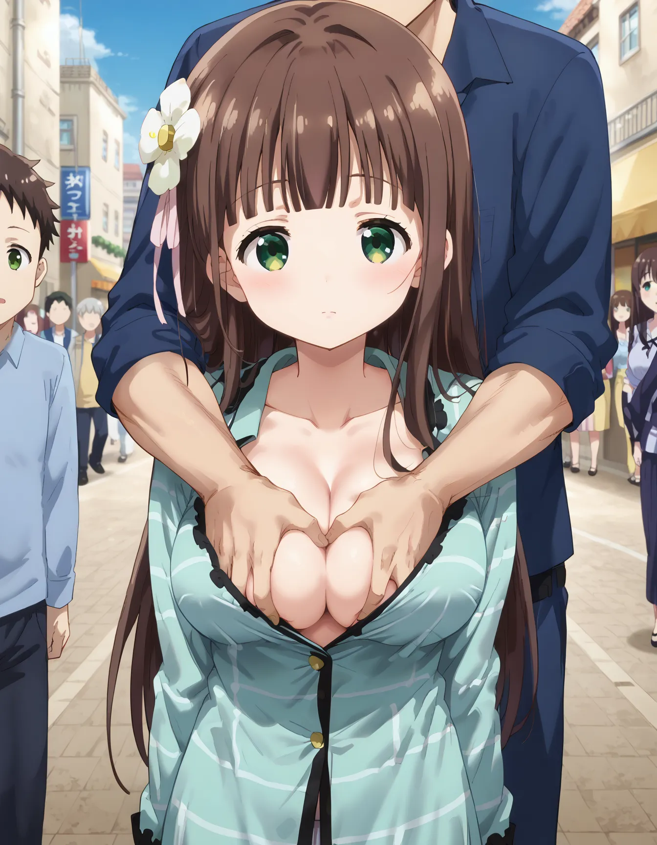 【「巨乳」AIエロ画像（イラスト・アニメ・二次元風）26161枚まとめ！(786ページ目)のエロ画像18枚目