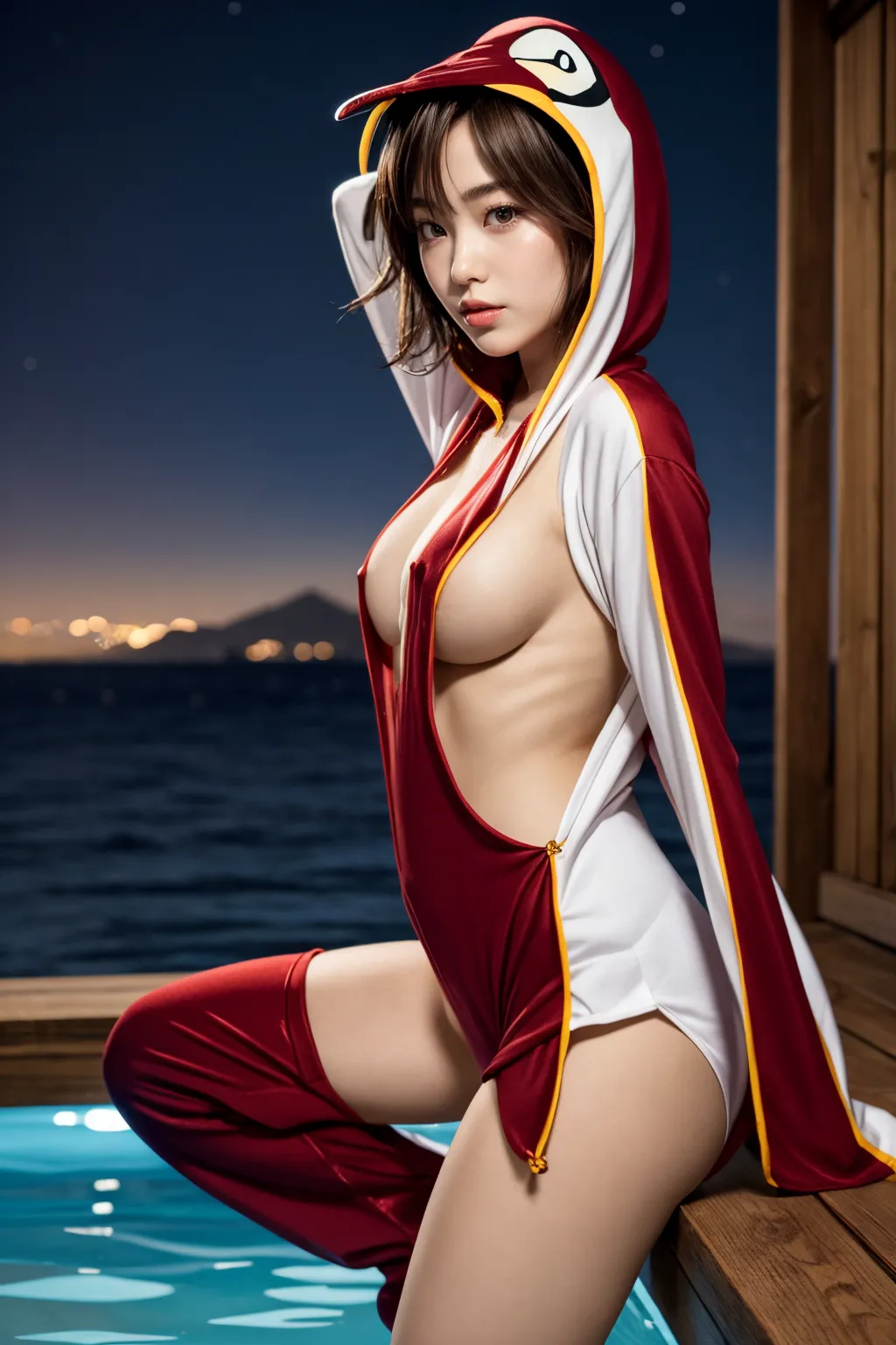 【「貧乳」AIエロ画像（リアル・実写・フォト風）21896枚まとめ！(657ページ目)のエロ画像30枚目