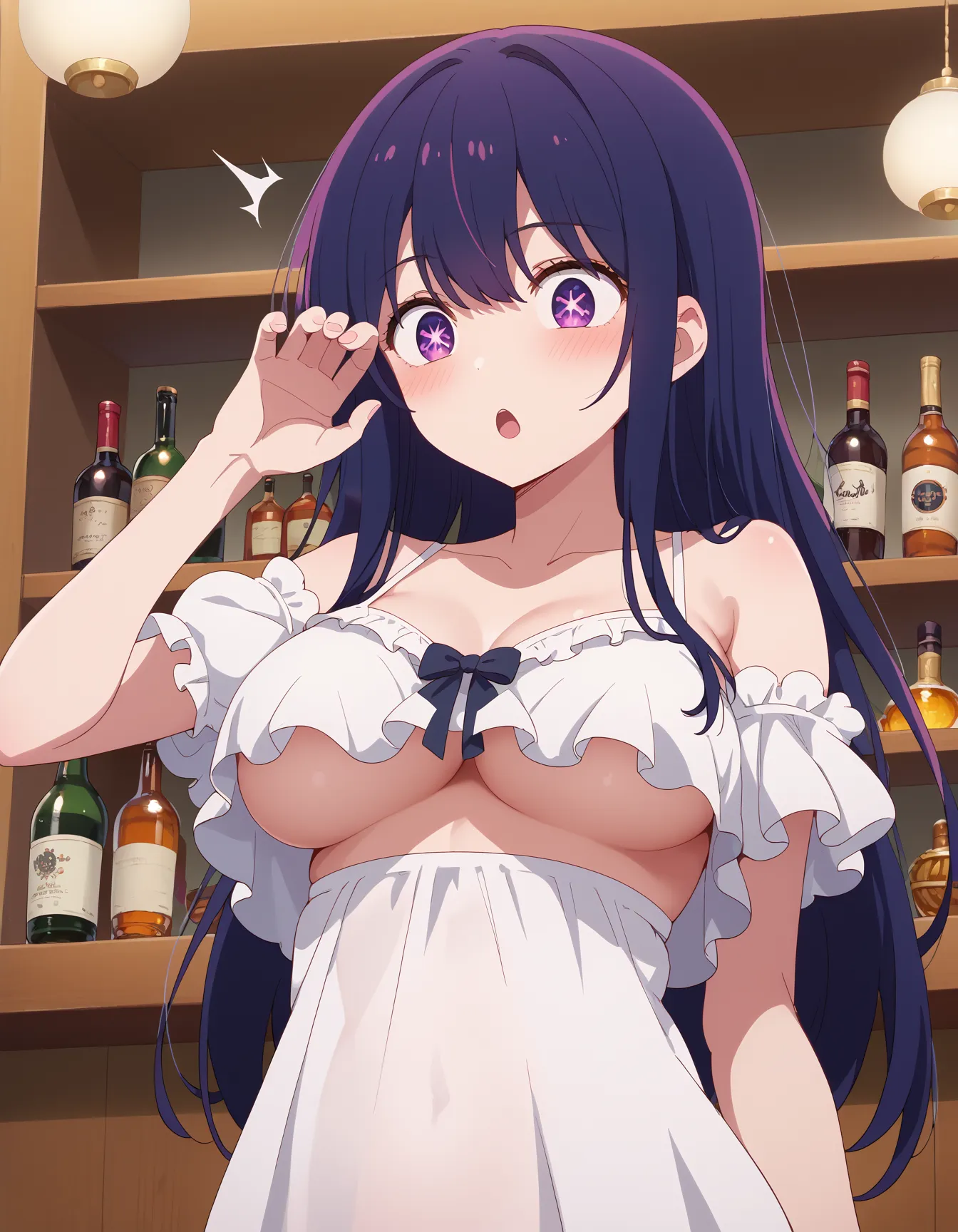 【「下着（ブラジャー・パンティ）」AIエロ画像（イラスト・アニメ・二次元風）15996枚まとめ！(480ページ目)のエロ画像11枚目