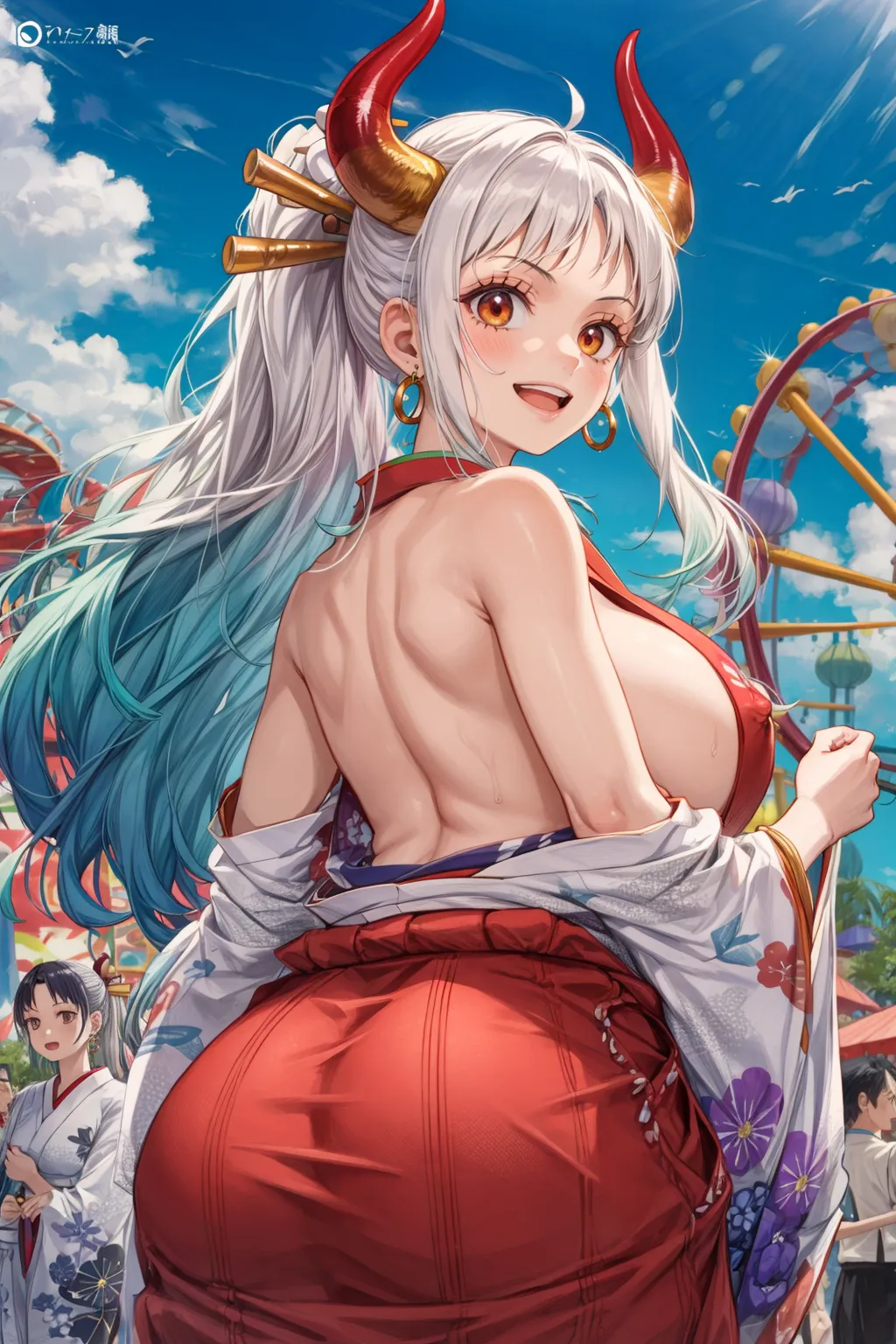 【「爆乳・超乳」AIエロ画像（イラスト・アニメ・二次元風）5621枚まとめ！(169ページ目)のエロ画像15枚目