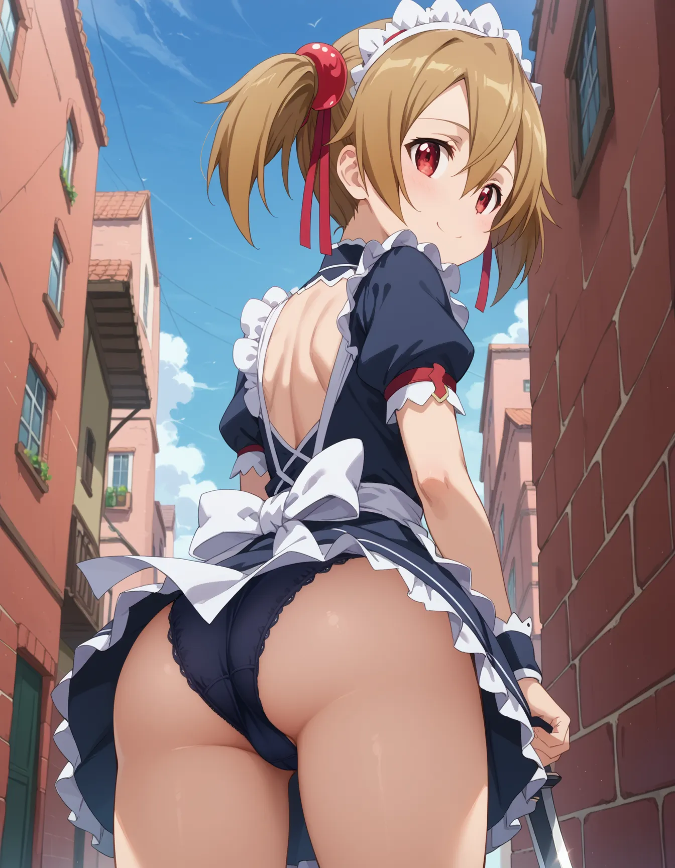 【「尻」AIエロ画像（イラスト・アニメ・二次元風）13361枚まとめ！(401ページ目)のエロ画像10枚目
