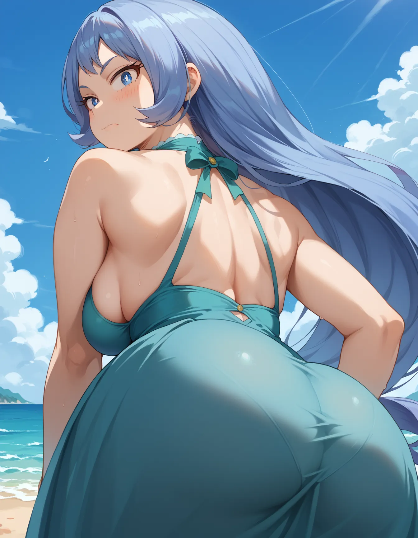 【「尻」AIエロ画像（イラスト・アニメ・二次元風）13361枚まとめ！(400ページ目)のエロ画像1枚目
