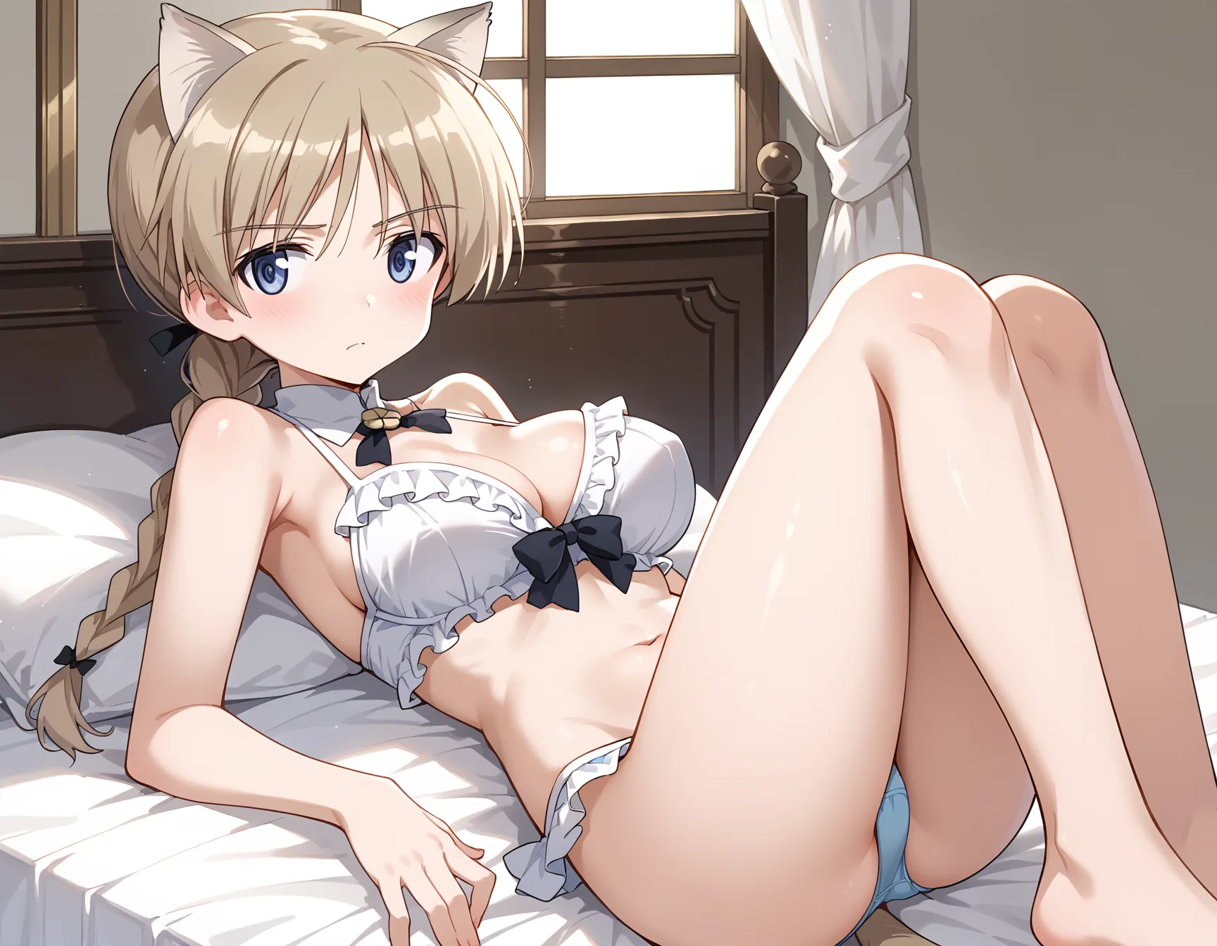 【「下着（ブラジャー・パンティ）」AIエロ画像（イラスト・アニメ・二次元風）15996枚まとめ！(478ページ目)のエロ画像17枚目