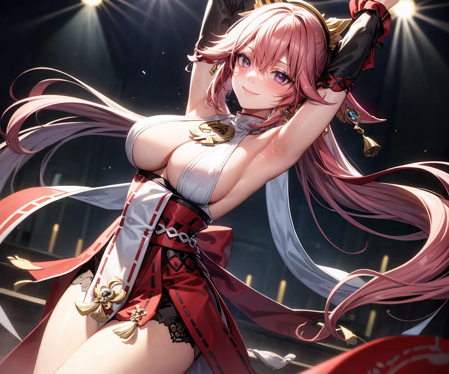 【「巨乳」AIエロ画像（イラスト・アニメ・二次元風）26161枚まとめ！(782ページ目)のエロ画像17枚目