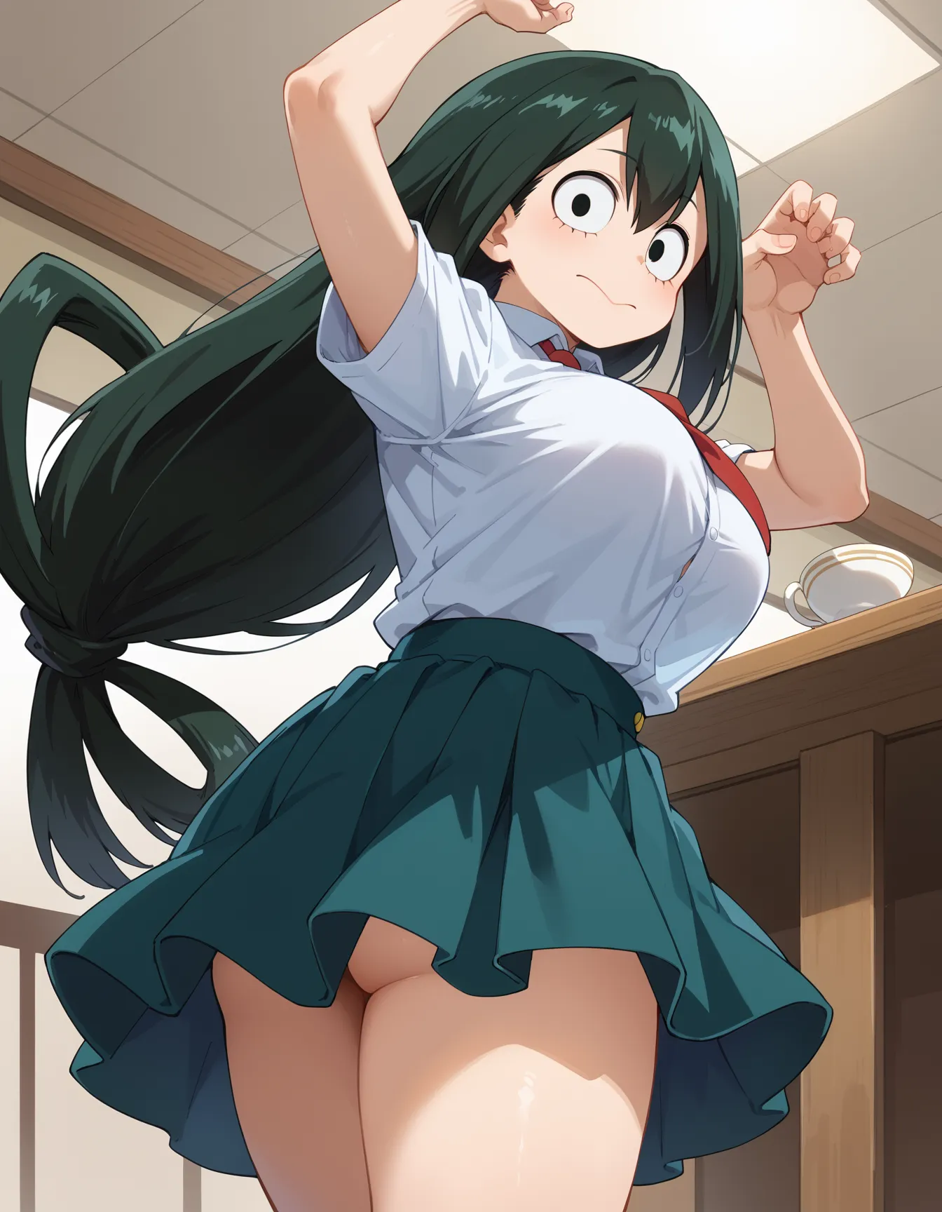 【「巨乳」AIエロ画像（イラスト・アニメ・二次元風）26161枚まとめ！(781ページ目)のエロ画像8枚目