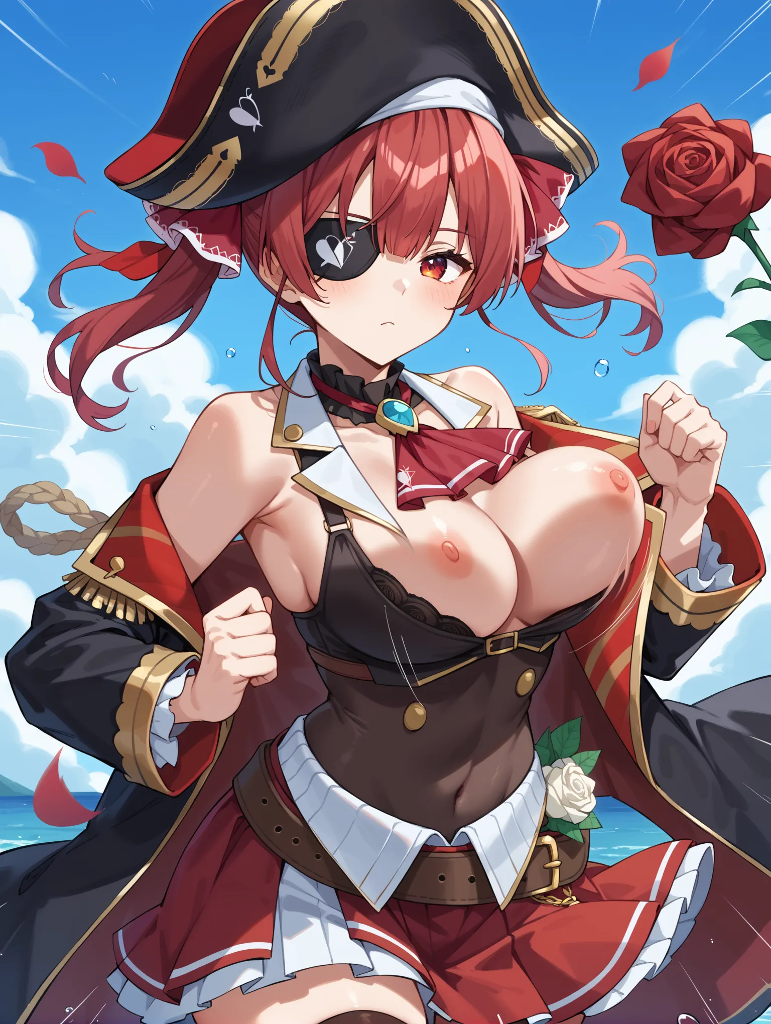 【「下着（ブラジャー・パンティ）」AIエロ画像（イラスト・アニメ・二次元風）15996枚まとめ！(477ページ目)のエロ画像14枚目