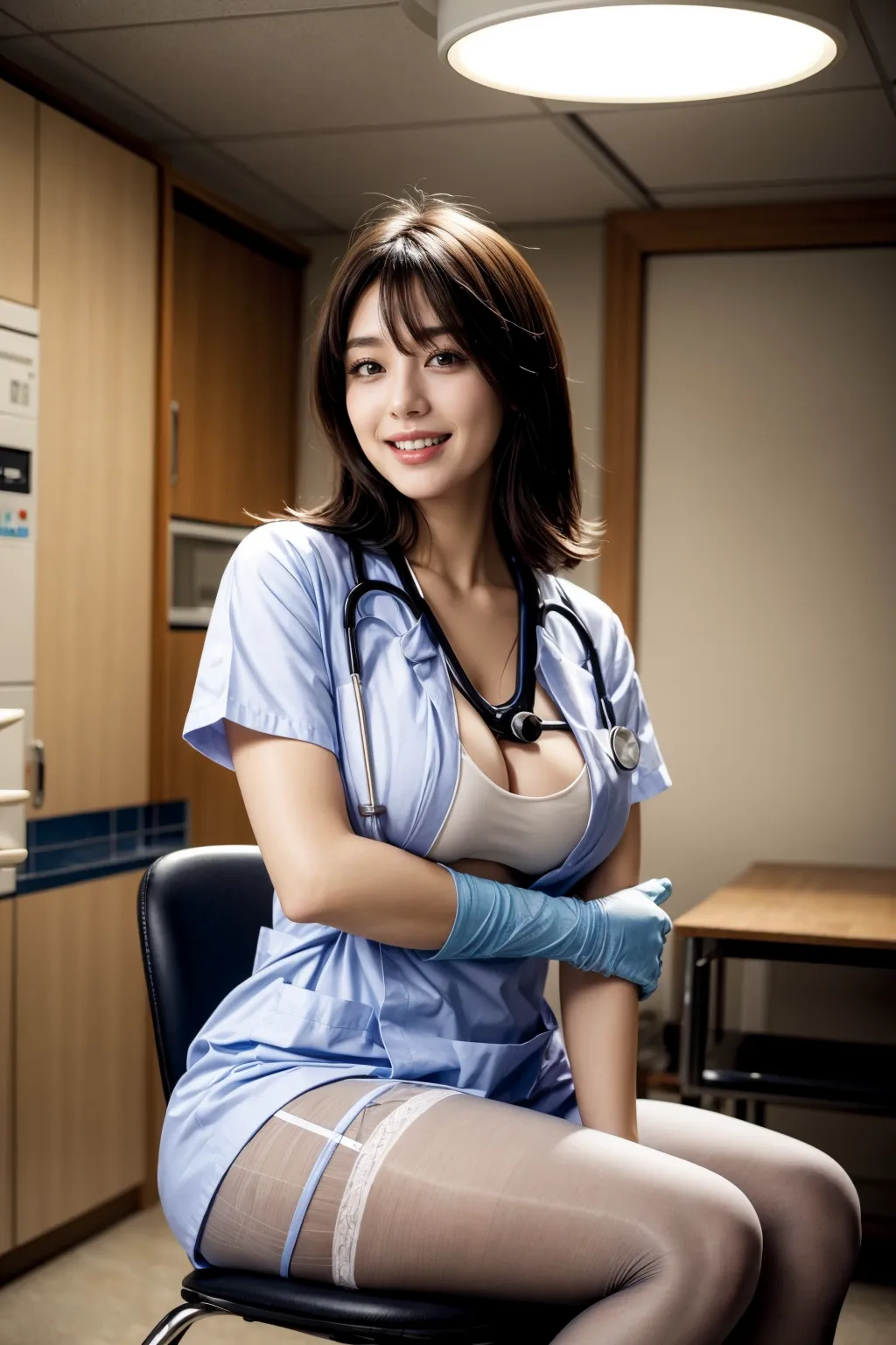 【「ナース・看護婦」AIエロ画像（リアル・実写・フォト風）689枚まとめ！(21ページ目)のエロ画像11枚目