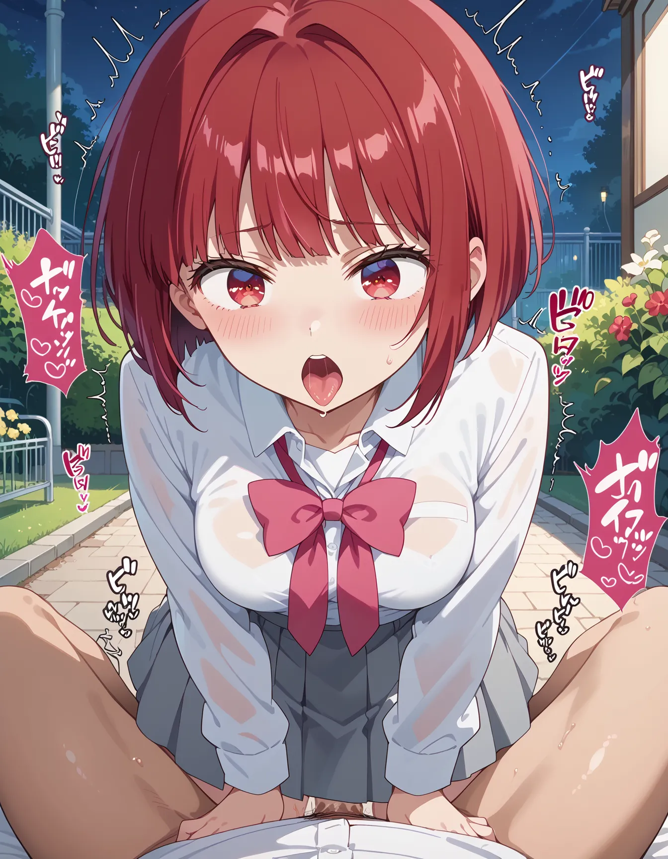 【「学制服」AIエロ画像（イラスト・アニメ・二次元風）4855枚まとめ！(144ページ目)のエロ画像29枚目