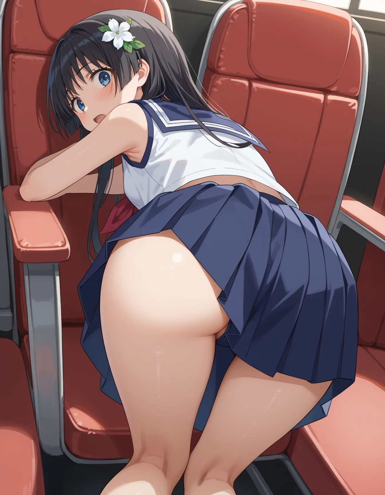 【「学制服」AIエロ画像（イラスト・アニメ・二次元風）4855枚まとめ！(144ページ目)のエロ画像15枚目