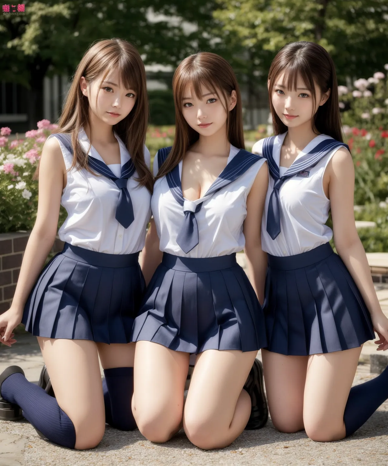 【「女子校生・JK×貧乳」AIエロ画像（リアル・実写・フォト風）2980枚まとめ！(89ページ目)のエロ画像1枚目