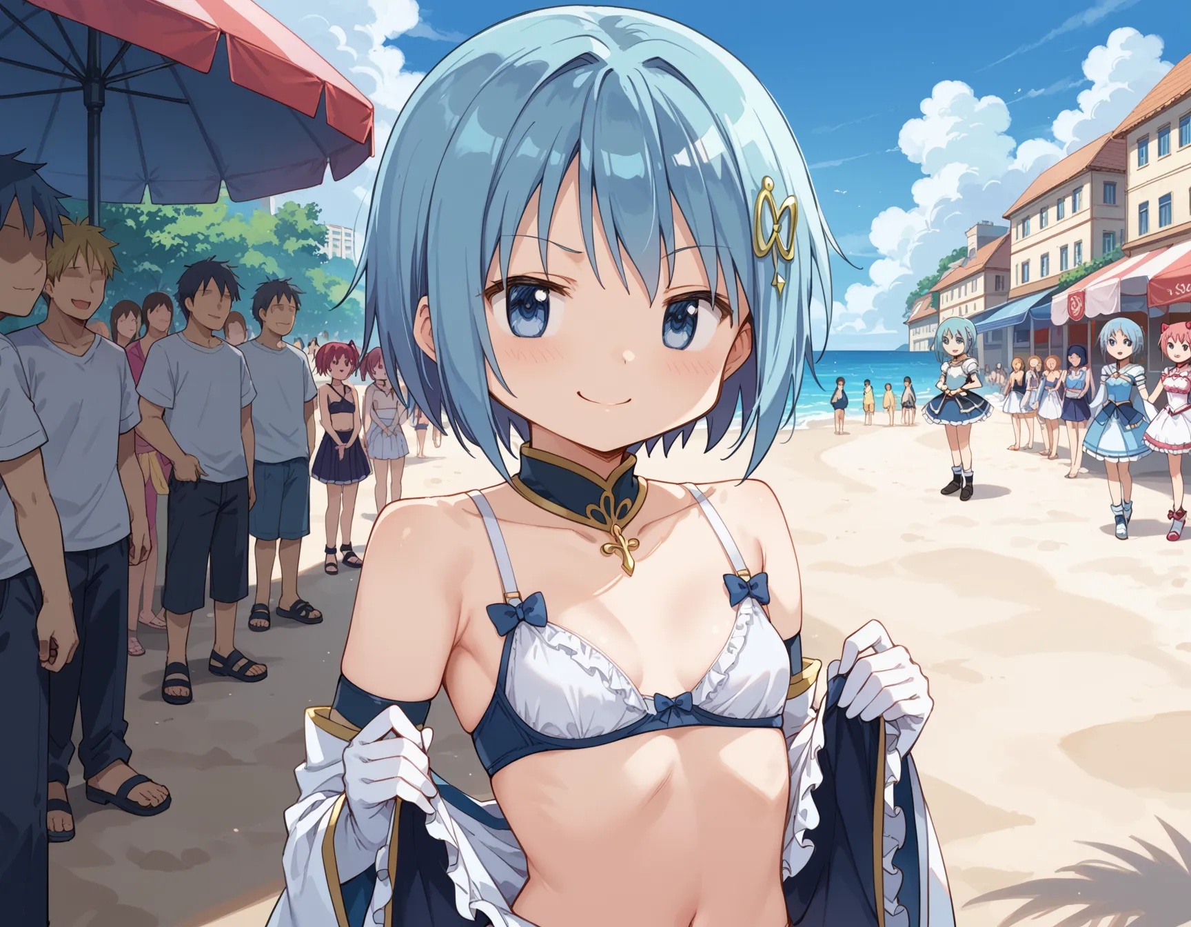 【「下着（ブラジャー・パンティ）」AIエロ画像（イラスト・アニメ・二次元風）15996枚まとめ！(474ページ目)のエロ画像10枚目