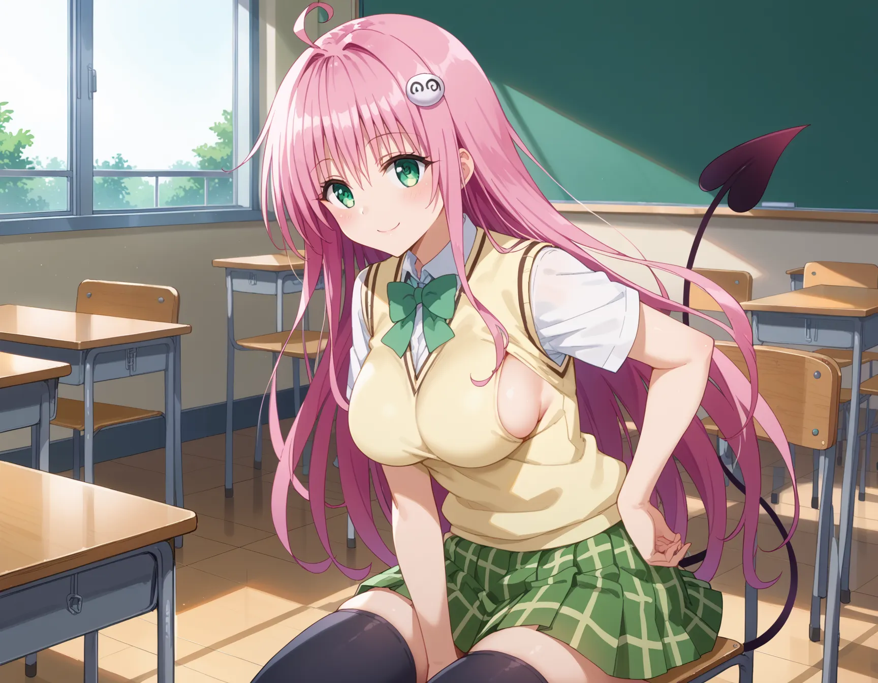 【「学制服」AIエロ画像（イラスト・アニメ・二次元風）4855枚まとめ！(144ページ目)のエロ画像9枚目