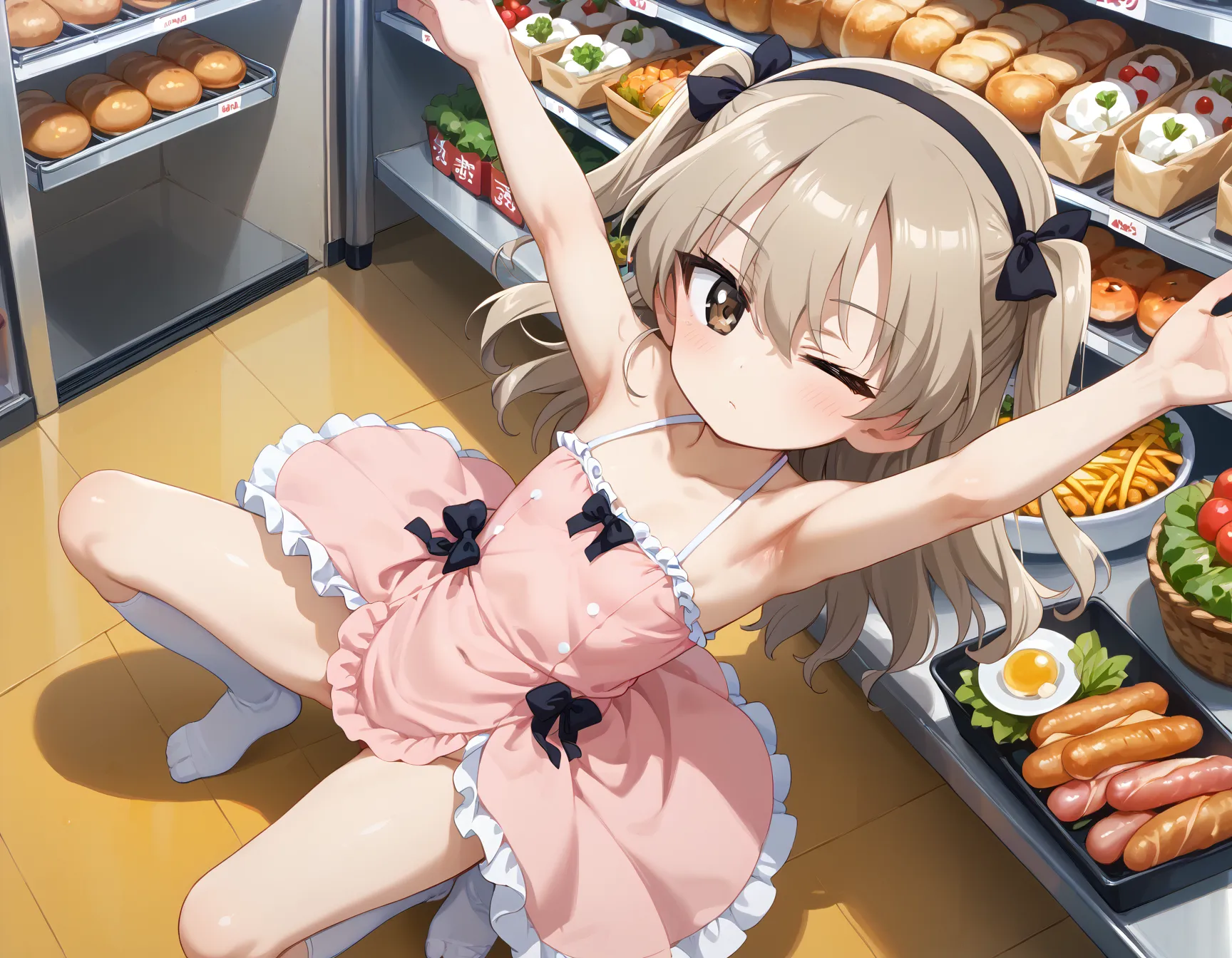 【「ロリ・小柄」AIエロ画像（イラスト・アニメ・二次元風）12883枚まとめ！(384ページ目)のエロ画像17枚目