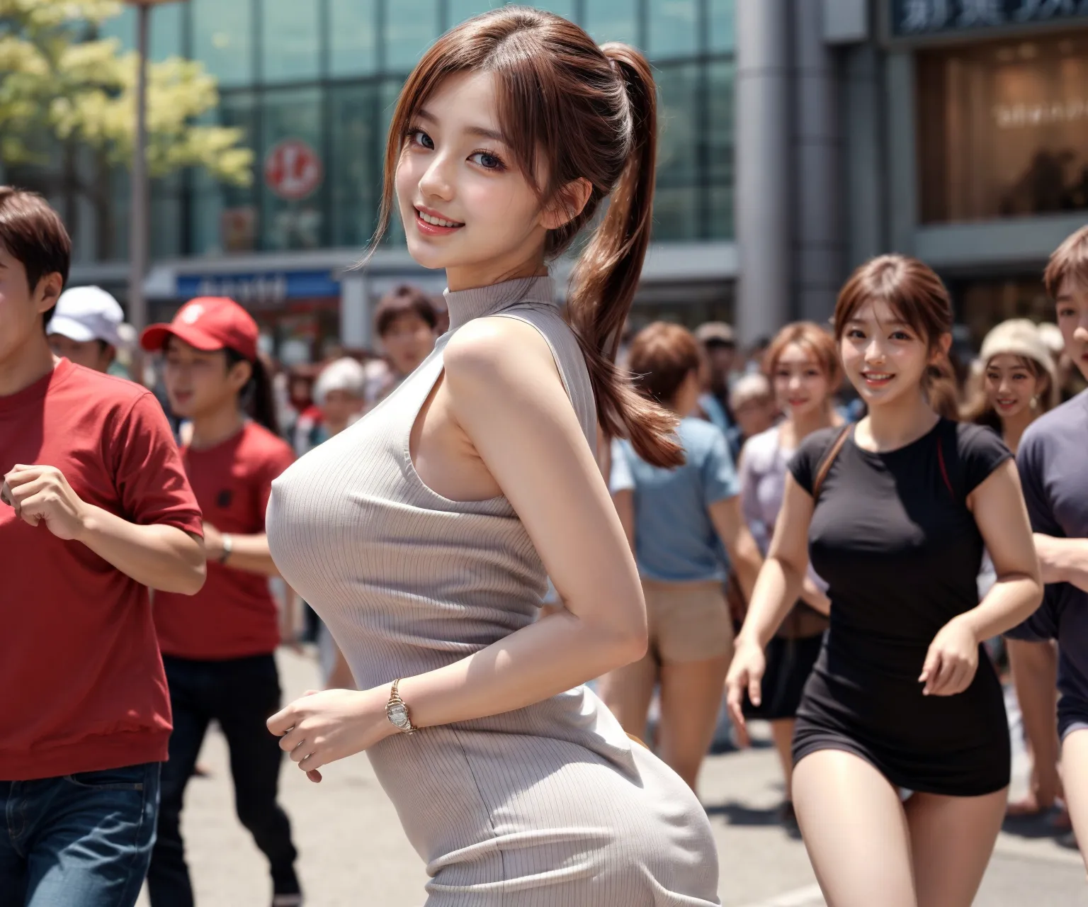 【「爆乳・超乳×下着（ブラジャー・パンティ）」AIエロ画像（リアル・実写・フォト風）3294枚まとめ！(98ページ目)のエロ画像21枚目