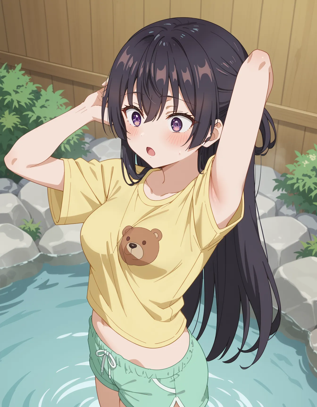 【「腋・脇」AIエロ画像（イラスト・アニメ・二次元風）4705枚まとめ！(141ページ目)のエロ画像26枚目