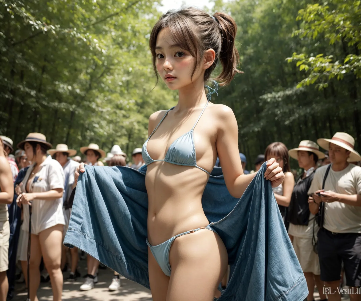 【「おまんこ×水着・ビキニ」AIエロ画像（リアル・実写・フォト風）822枚まとめ！(25ページ目)のエロ画像4枚目