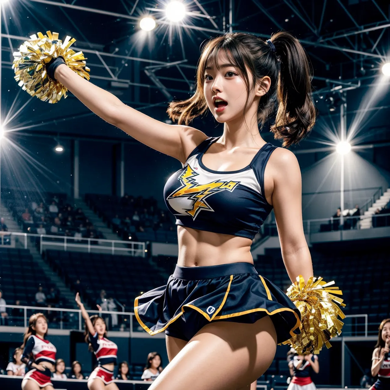 【「チアリーダー」AIエロ画像（リアル・実写・フォト風）1326枚まとめ！(39ページ目)のエロ画像29枚目