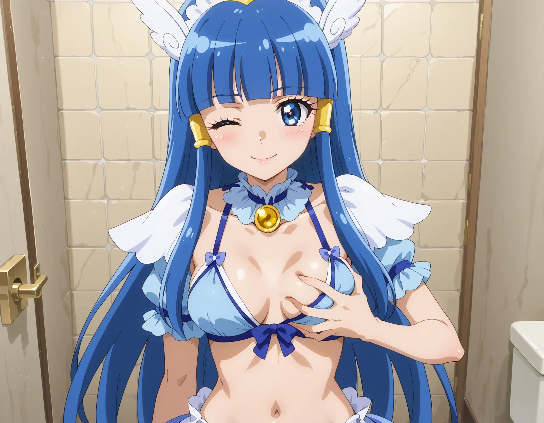 【「下着（ブラジャー・パンティ）」AIエロ画像（イラスト・アニメ・二次元風）15996枚まとめ！(471ページ目)のエロ画像23枚目