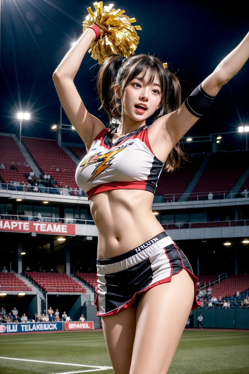 【「チアリーダー」AIエロ画像（リアル・実写・フォト風）1326枚まとめ！(39ページ目)のエロ画像25枚目