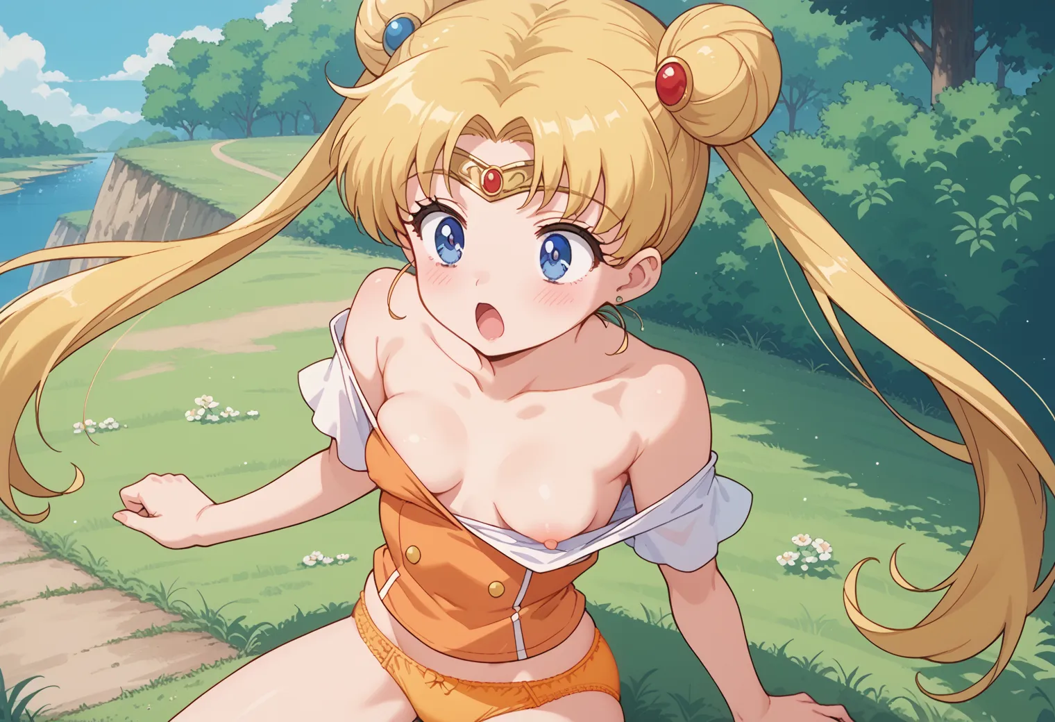 【「下着（ブラジャー・パンティ）」AIエロ画像（イラスト・アニメ・二次元風）15996枚まとめ！(469ページ目)のエロ画像21枚目