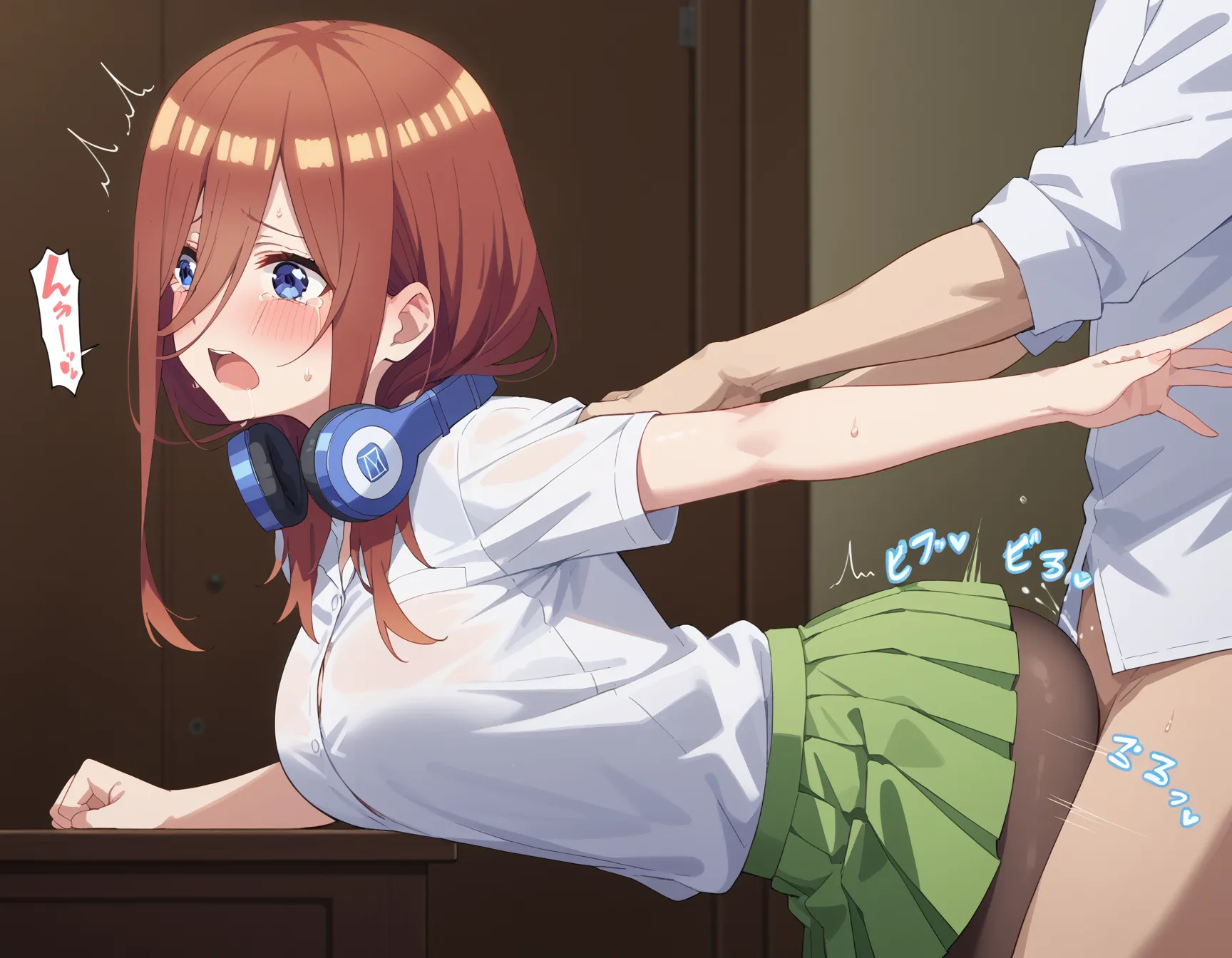 【「巨乳×パンスト」AIエロ画像（イラスト・アニメ・二次元風）575枚まとめ！(18ページ目)のエロ画像1枚目