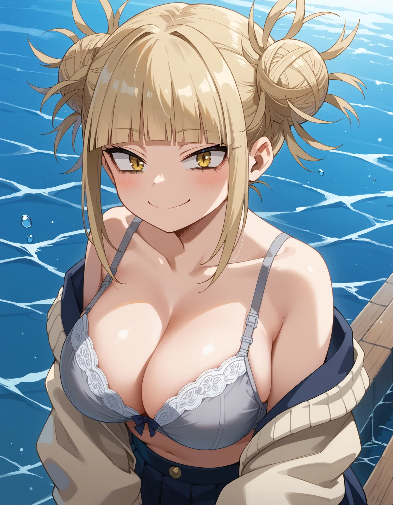 【「下着（ブラジャー・パンティ）」AIエロ画像（イラスト・アニメ・二次元風）15996枚まとめ！(469ページ目)のエロ画像16枚目