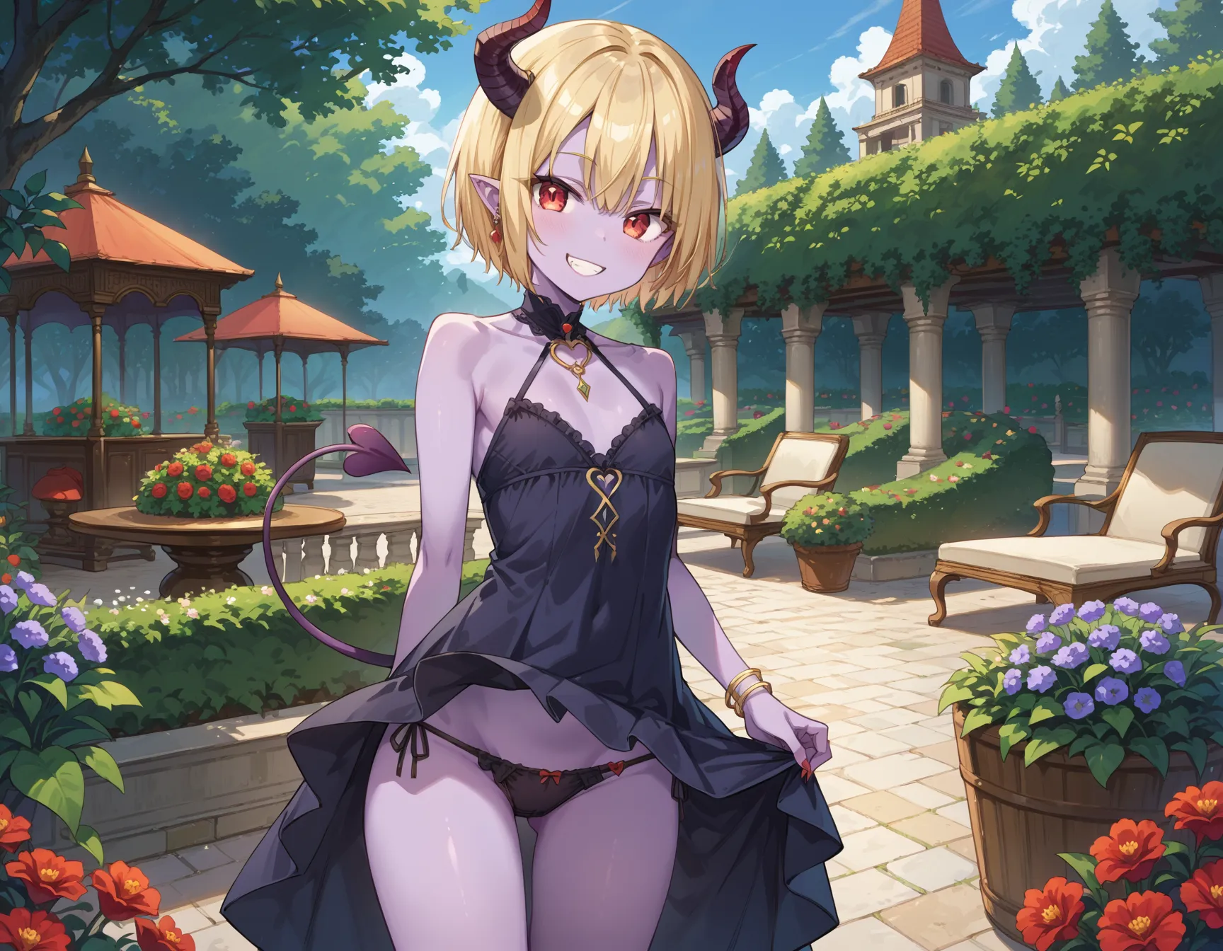 【「貧乳×下着（ブラジャー・パンティ）」AIエロ画像（イラスト・アニメ・二次元風）1743枚まとめ！(51ページ目)のエロ画像28枚目