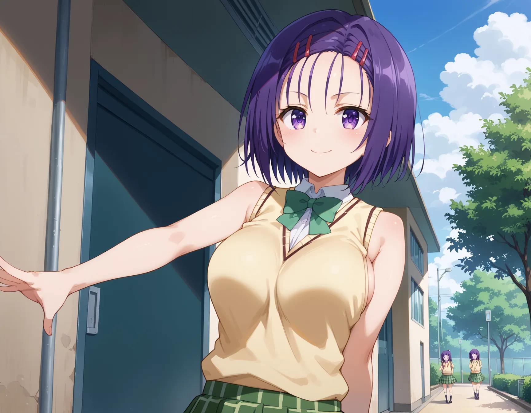 【「学制服」AIエロ画像（イラスト・アニメ・二次元風）4855枚まとめ！(142ページ目)のエロ画像26枚目