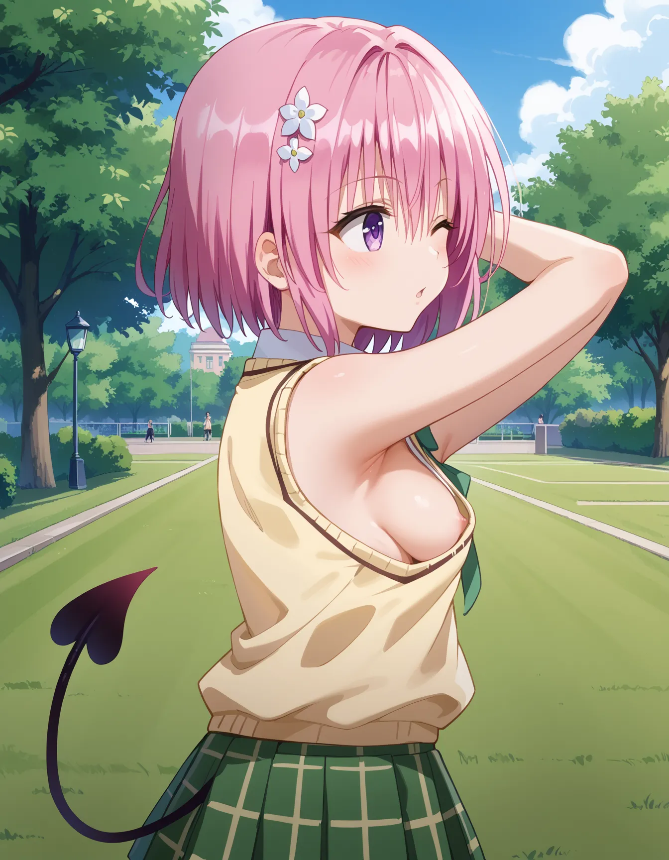 【「腋・脇」AIエロ画像（イラスト・アニメ・二次元風）4705枚まとめ！(140ページ目)のエロ画像13枚目