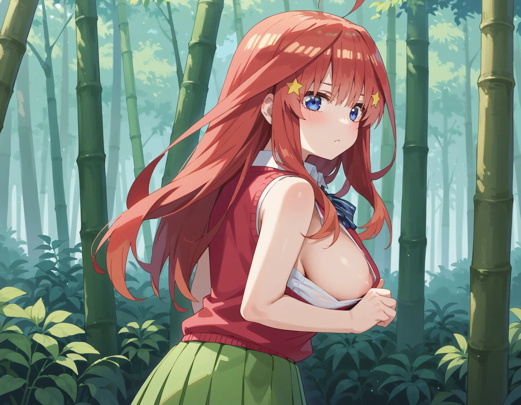 【「下着（ブラジャー・パンティ）」AIエロ画像（イラスト・アニメ・二次元風）15996枚まとめ！(467ページ目)のエロ画像7枚目