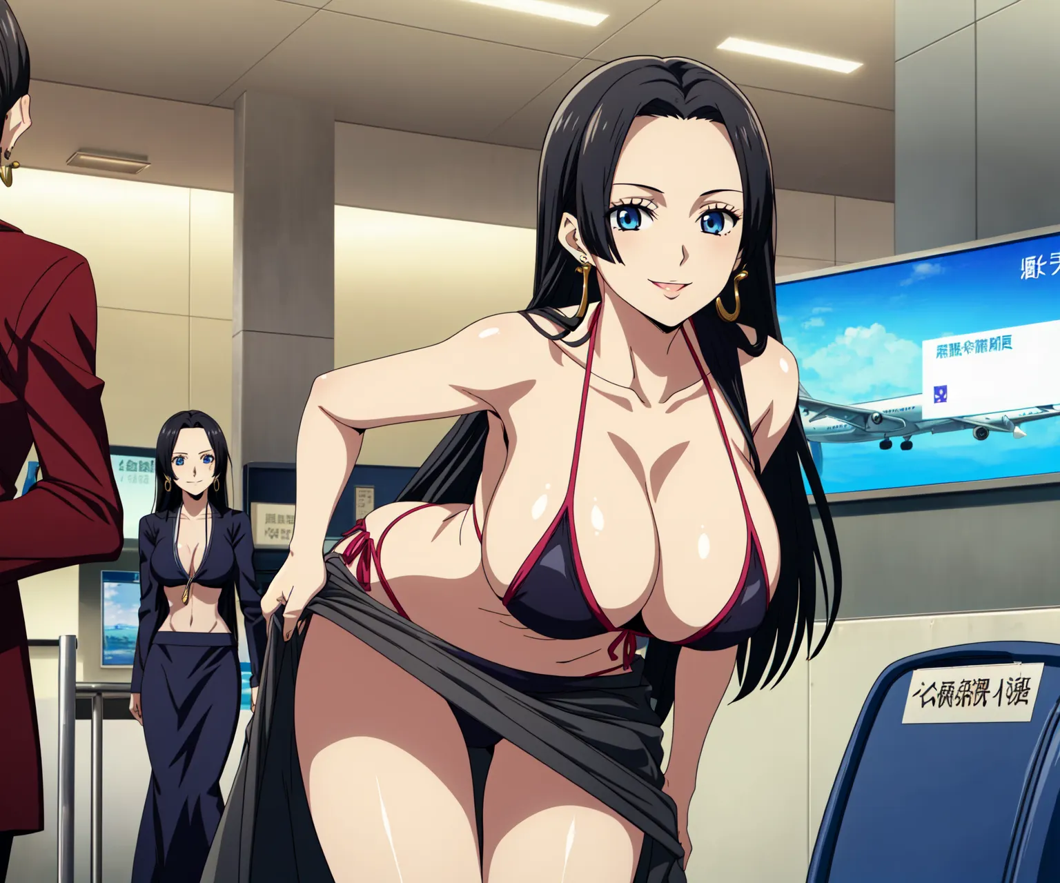 【「爆乳・超乳」AIエロ画像（イラスト・アニメ・二次元風）5621枚まとめ！(164ページ目)のエロ画像22枚目