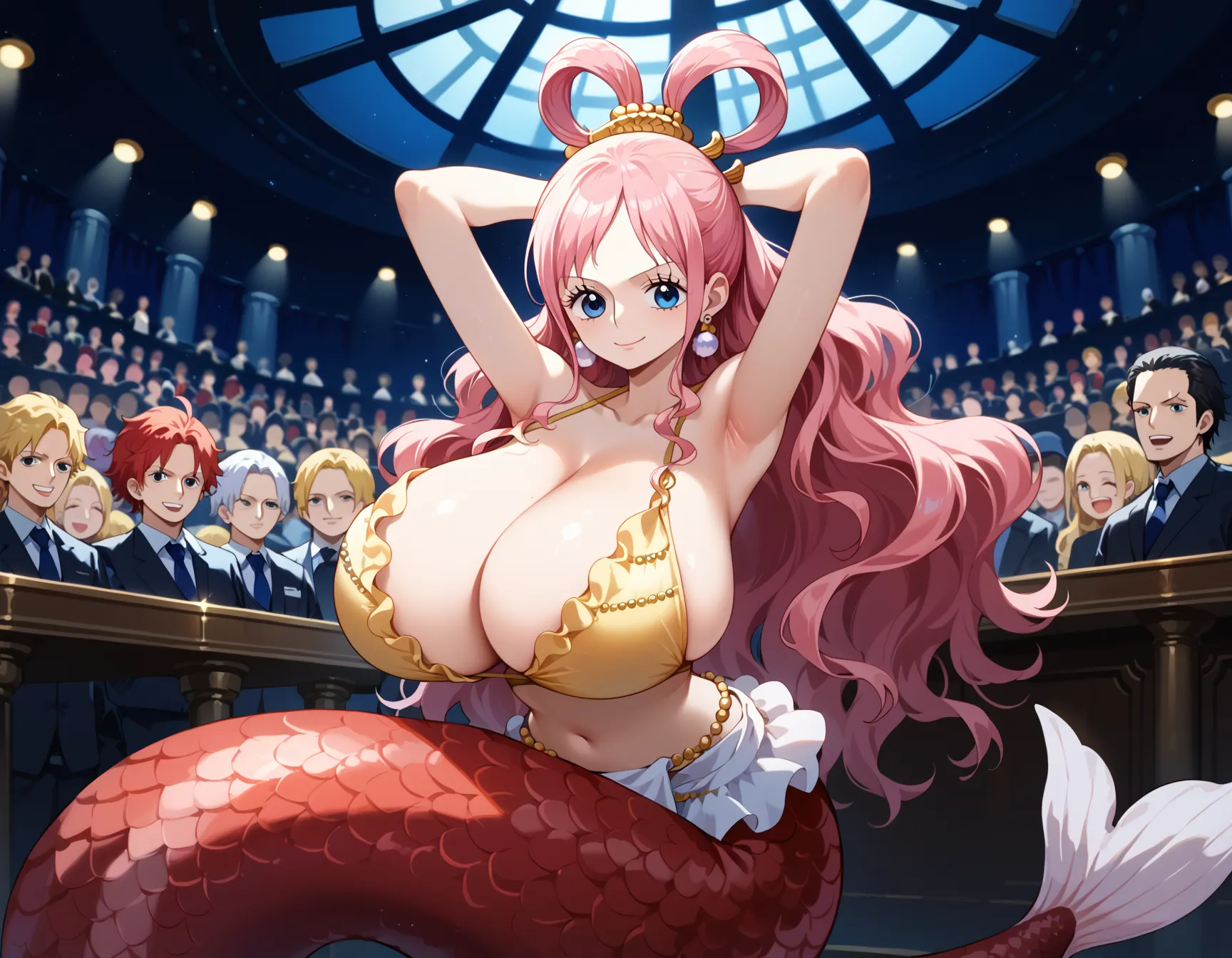 【「爆乳・超乳」AIエロ画像（イラスト・アニメ・二次元風）5621枚まとめ！(164ページ目)のエロ画像16枚目