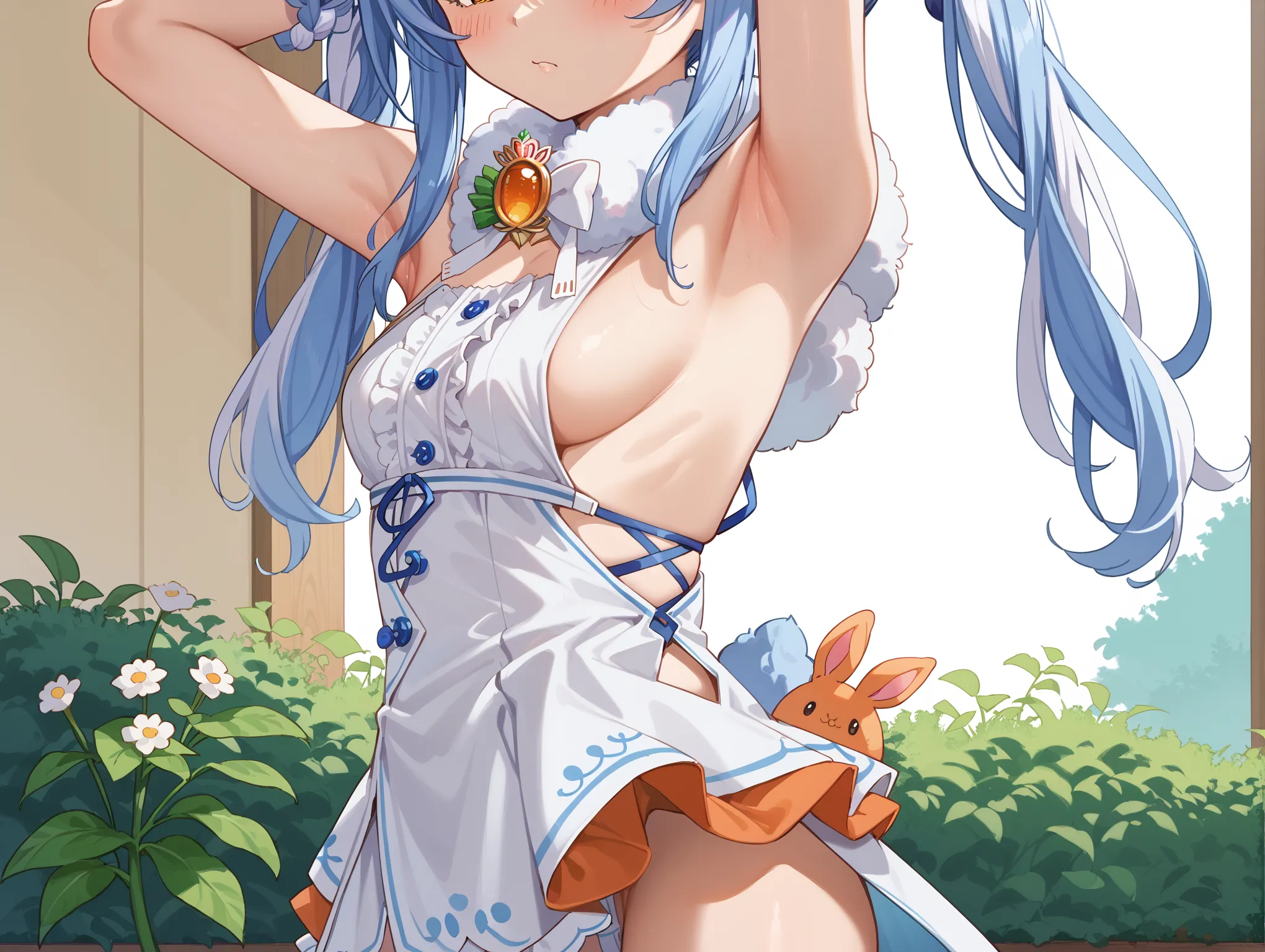 【「腋・脇」AIエロ画像（イラスト・アニメ・二次元風）4705枚まとめ！(139ページ目)のエロ画像25枚目
