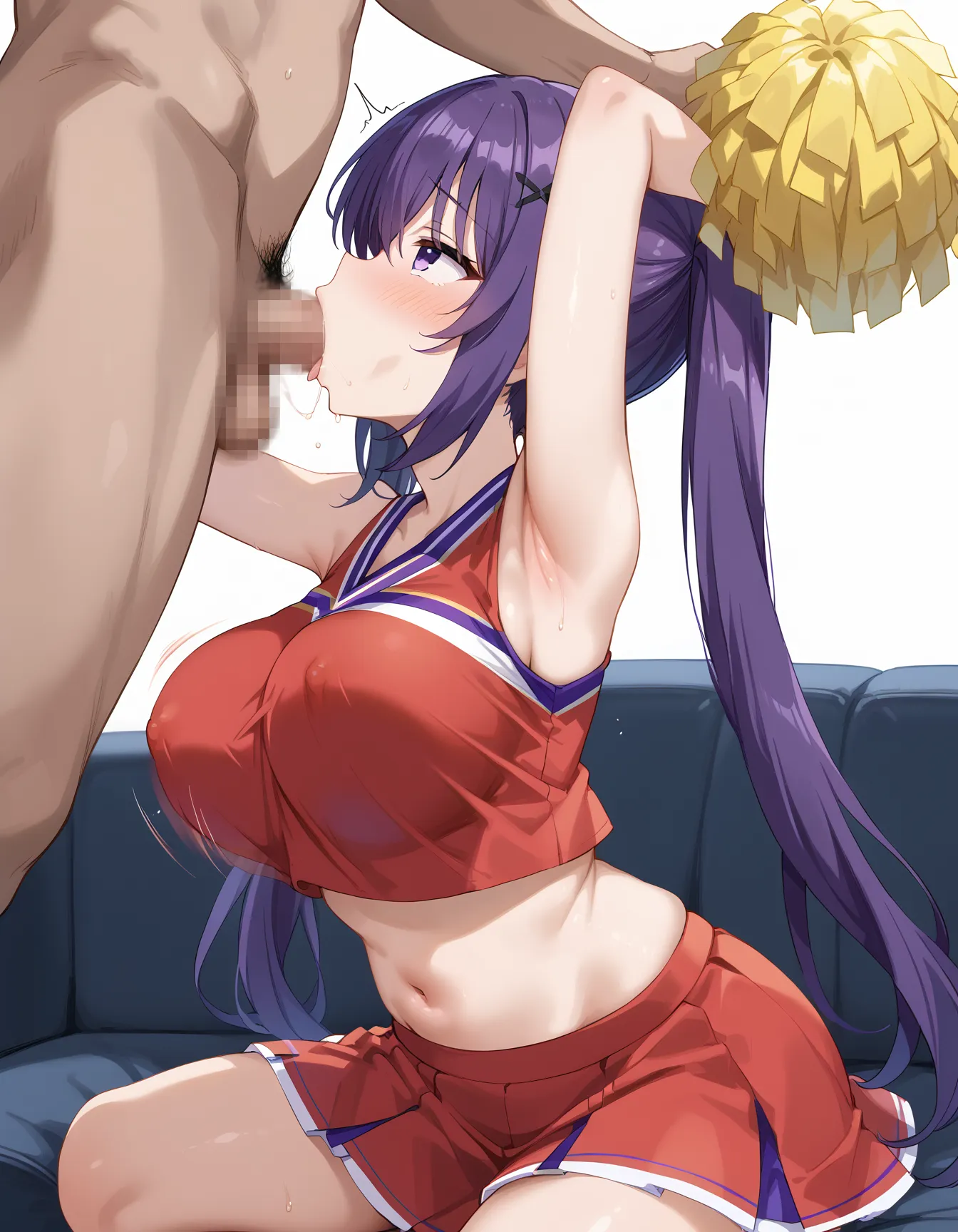 【「腋・脇」AIエロ画像（イラスト・アニメ・二次元風）4705枚まとめ！(139ページ目)のエロ画像21枚目