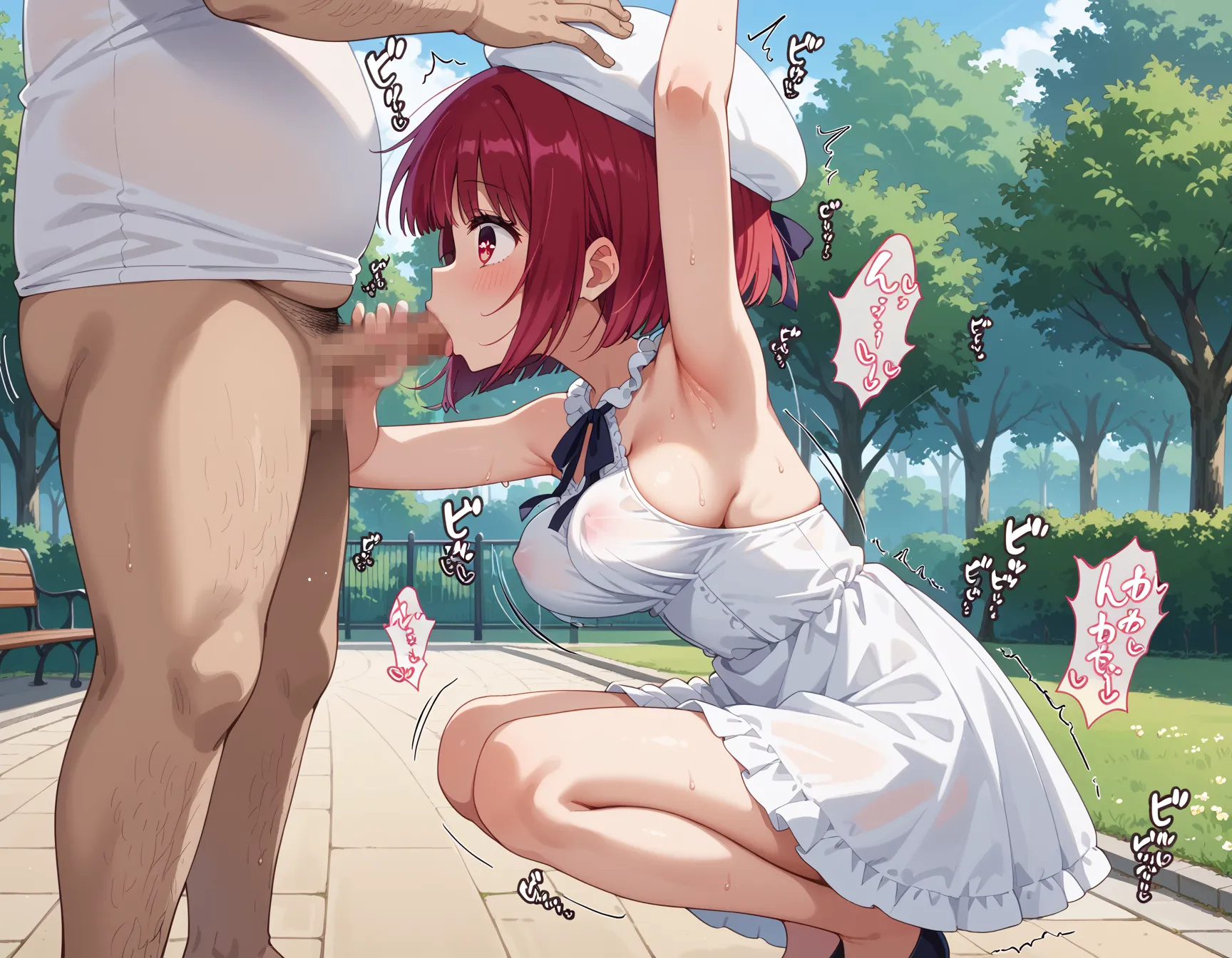 【「腋・脇」AIエロ画像（イラスト・アニメ・二次元風）4705枚まとめ！(139ページ目)のエロ画像14枚目