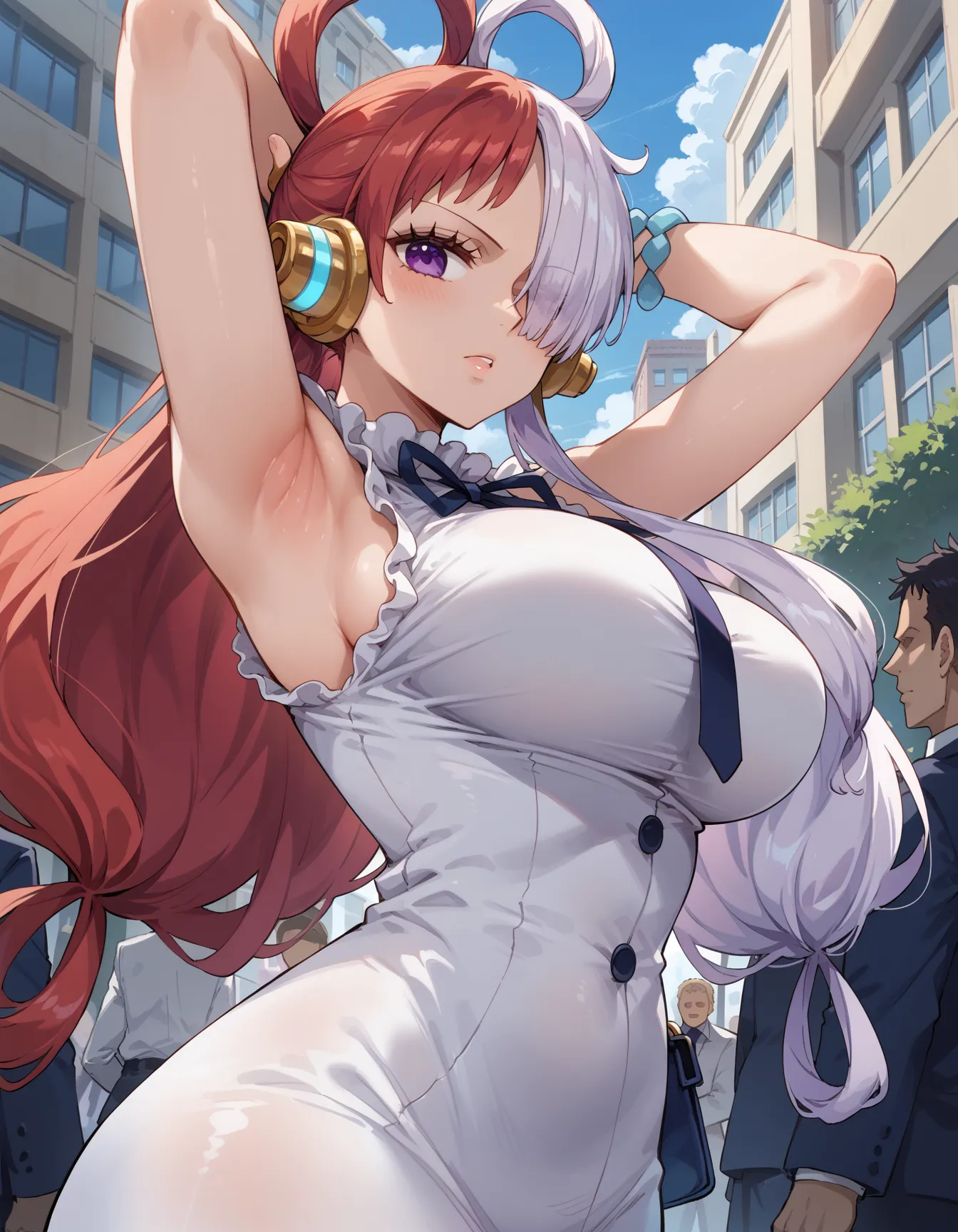 【「腋・脇」AIエロ画像（イラスト・アニメ・二次元風）4705枚まとめ！(139ページ目)のエロ画像11枚目