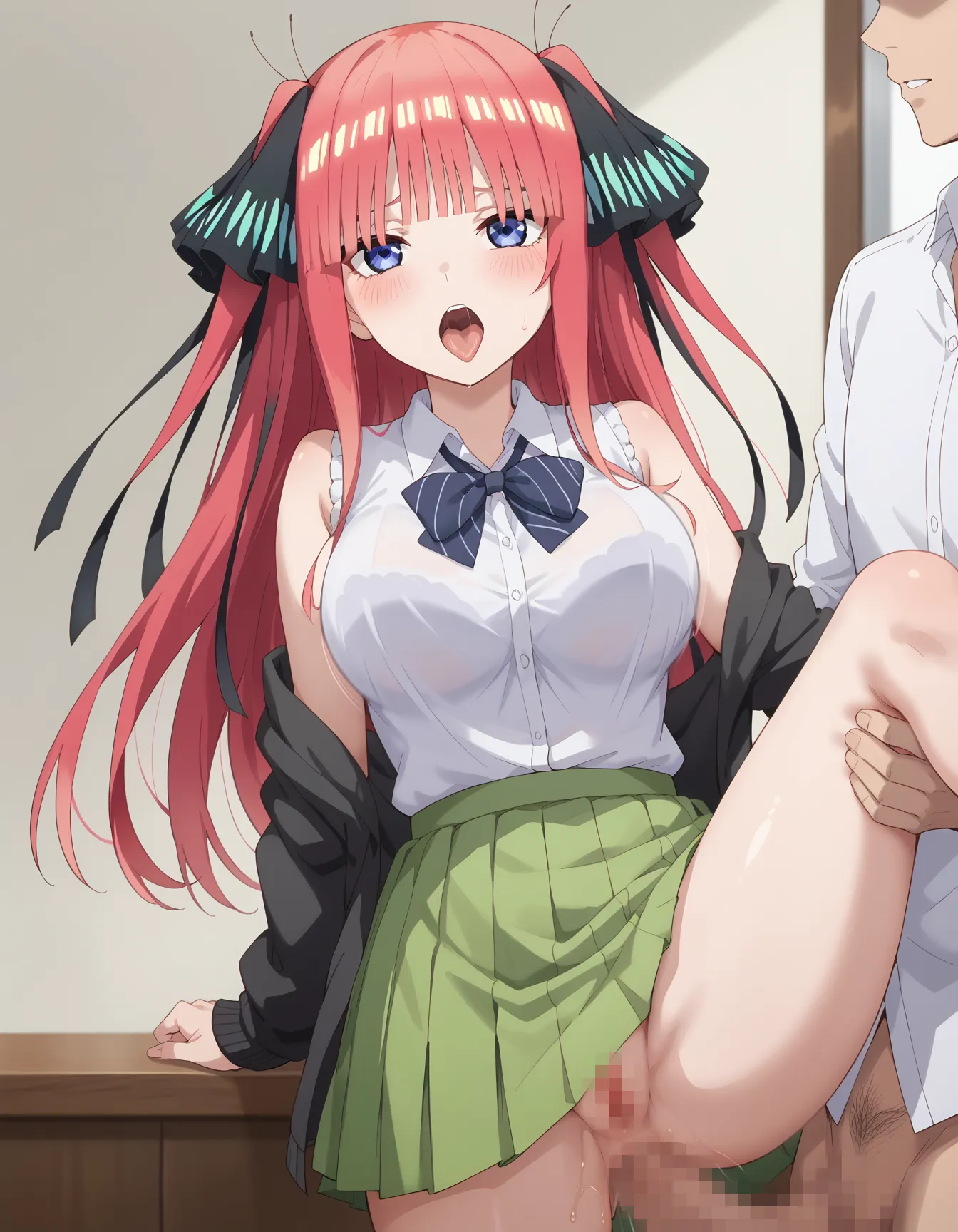 【「学制服」AIエロ画像（イラスト・アニメ・二次元風）4855枚まとめ！(141ページ目)のエロ画像6枚目