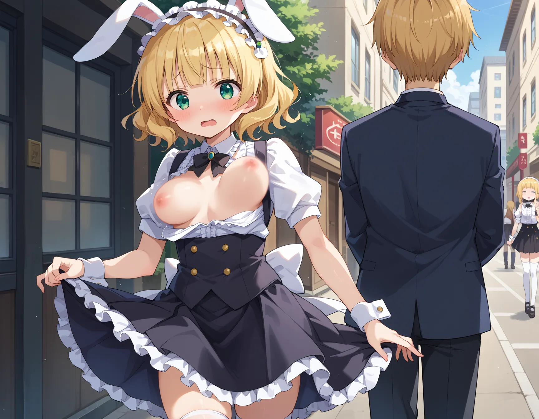 【「尻」AIエロ画像（イラスト・アニメ・二次元風）13361枚まとめ！(388ページ目)のエロ画像14枚目